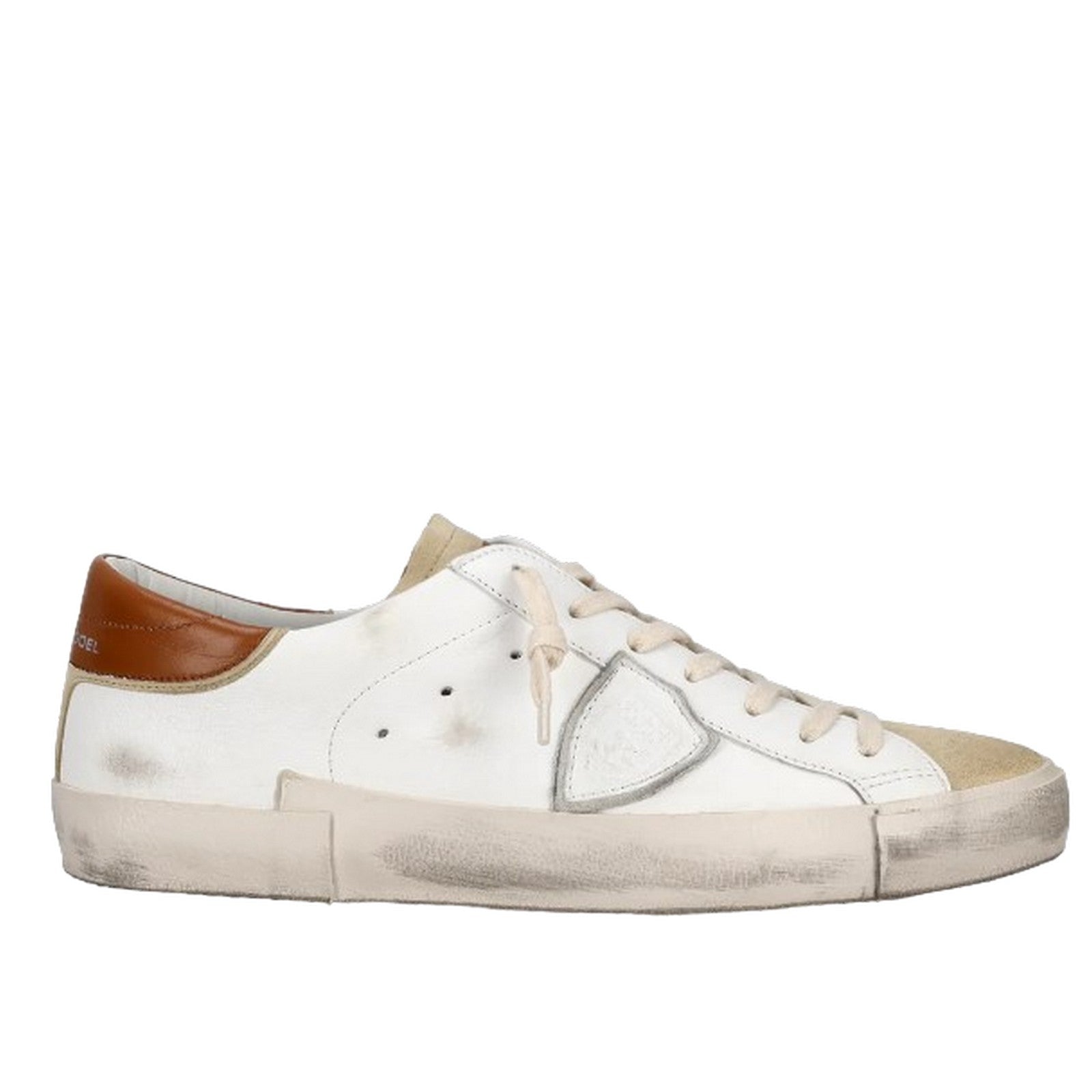 sneaker uomo philippe model - prsx low man - beige