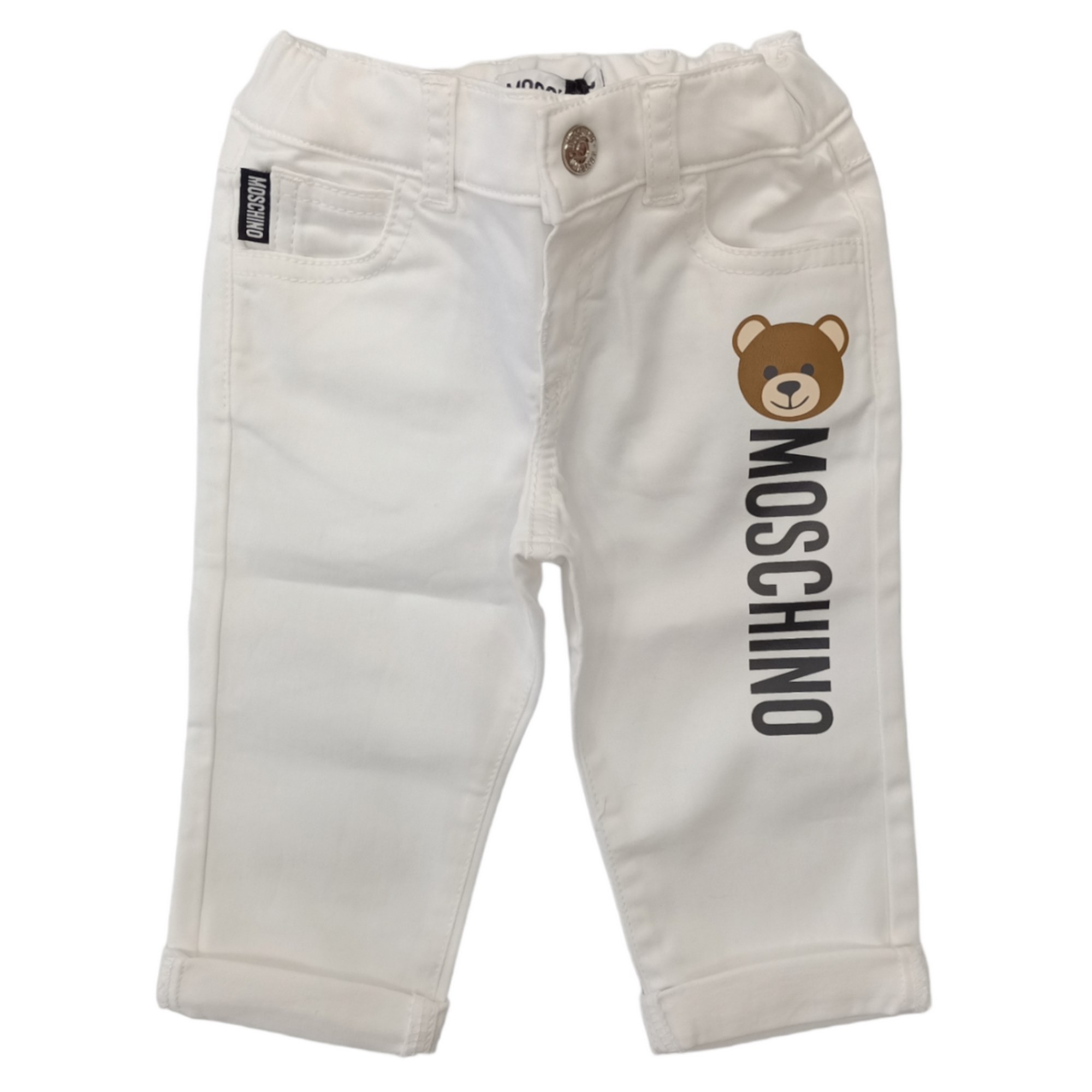 Moschino - Witte broek 10101 Lange MRP02M LRC01