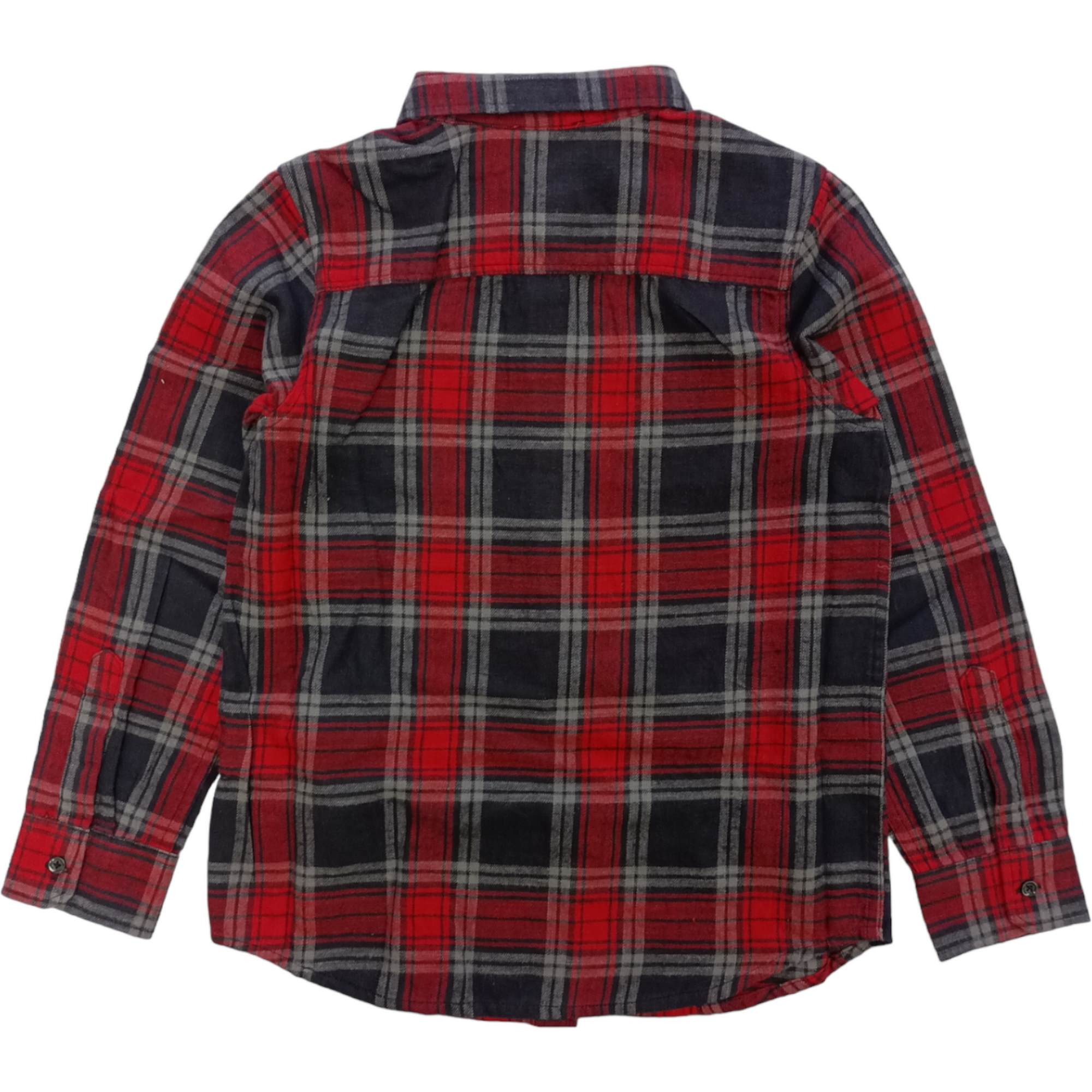 Diesel - Camicia Quadri K407 Rosso/nero - Cumbe Camicia J01363 KXBGH