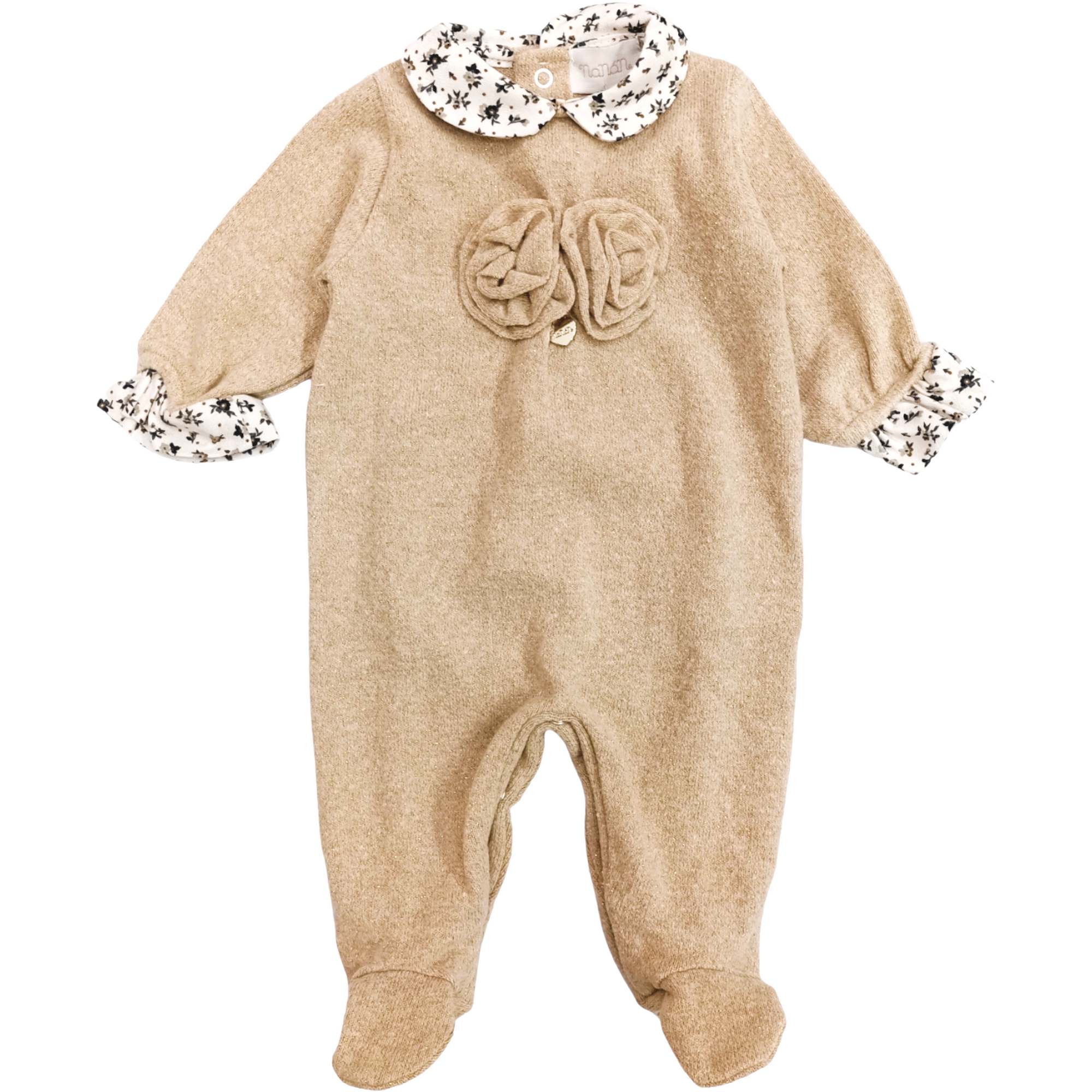 Nanan - Tutina Beige C/rose I23467 - Picture 4 of 6