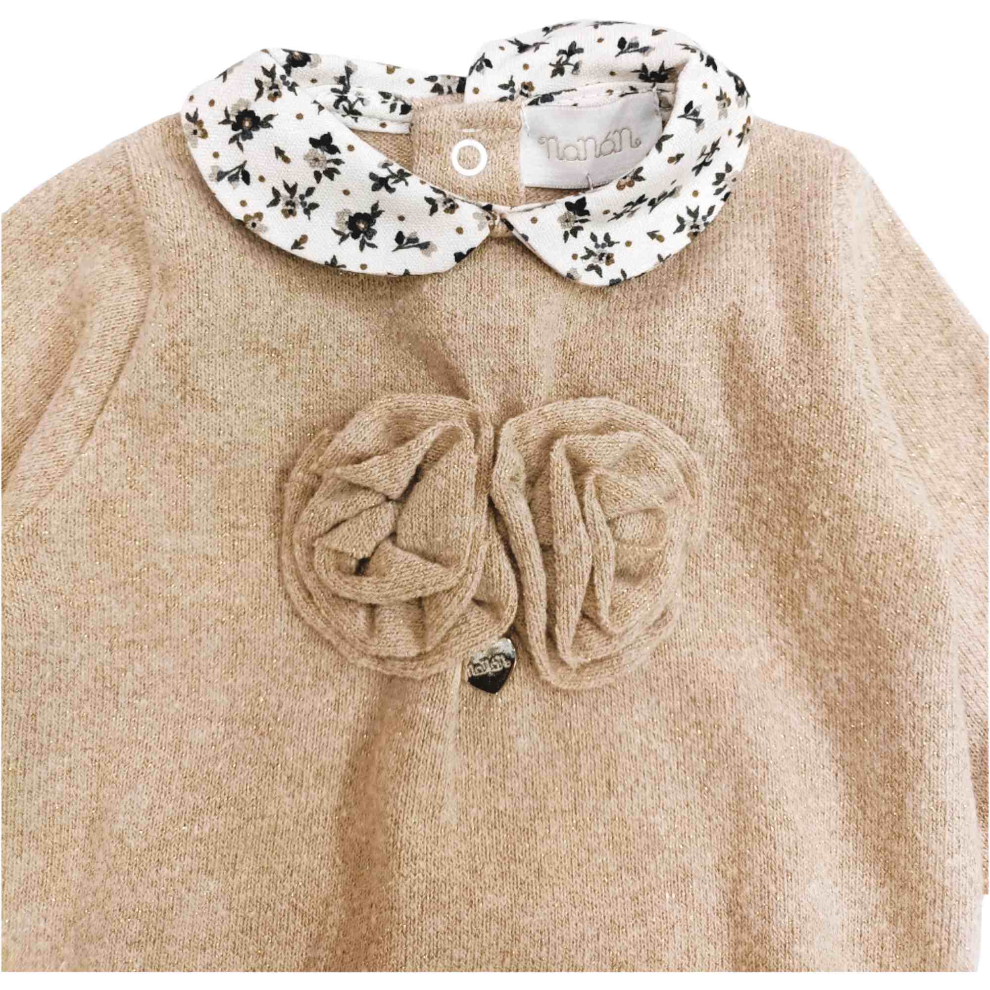 Nanan - Tutina Beige C/rose I23467 - Picture 5 of 6