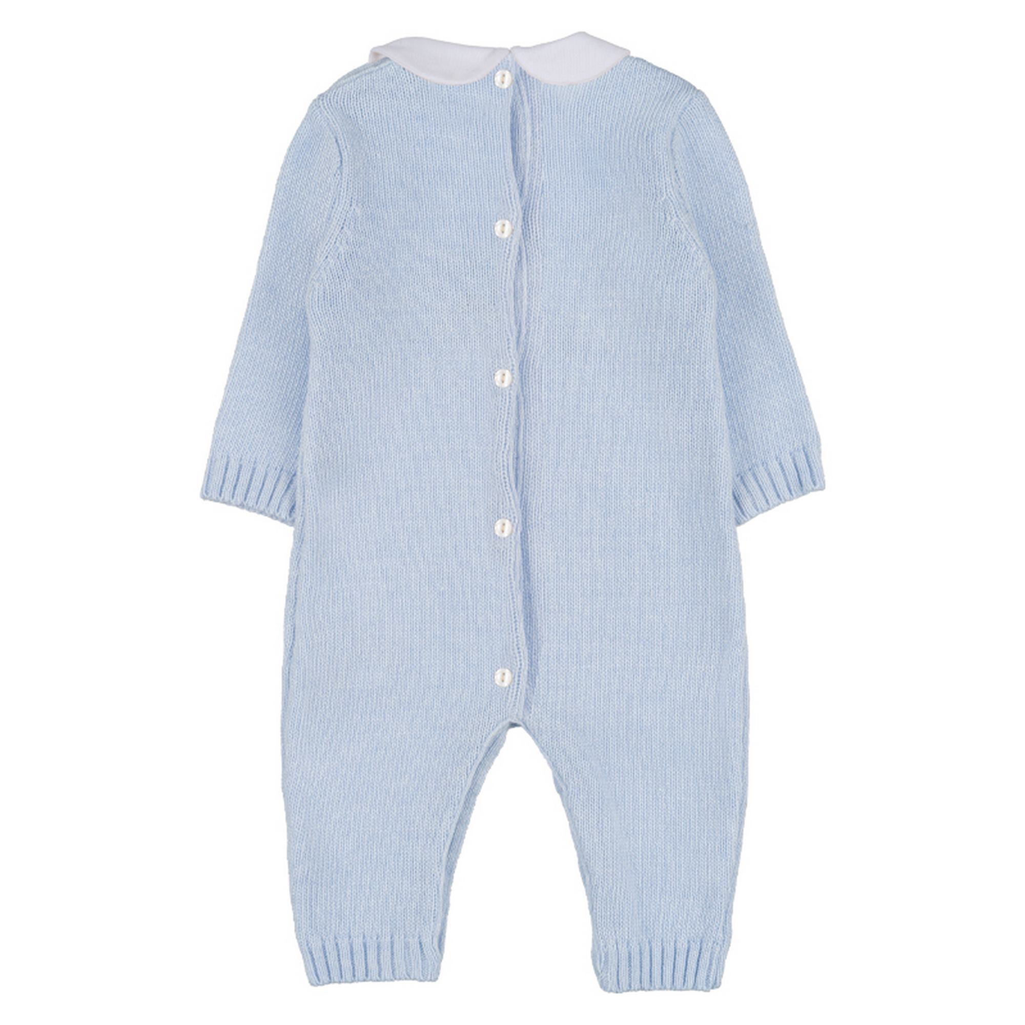 Nanan - Sky Thread Jumpsuit W/Bear I24017