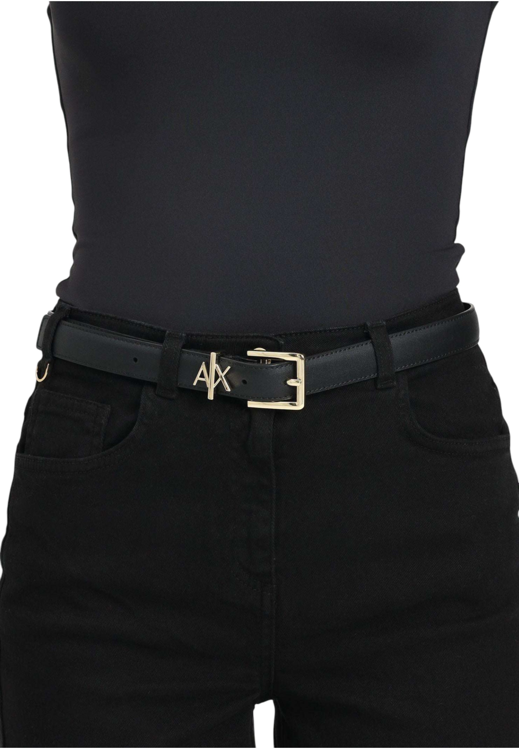 Cintura Donna Armani Exchange 9411824r759-00020 Nero 
