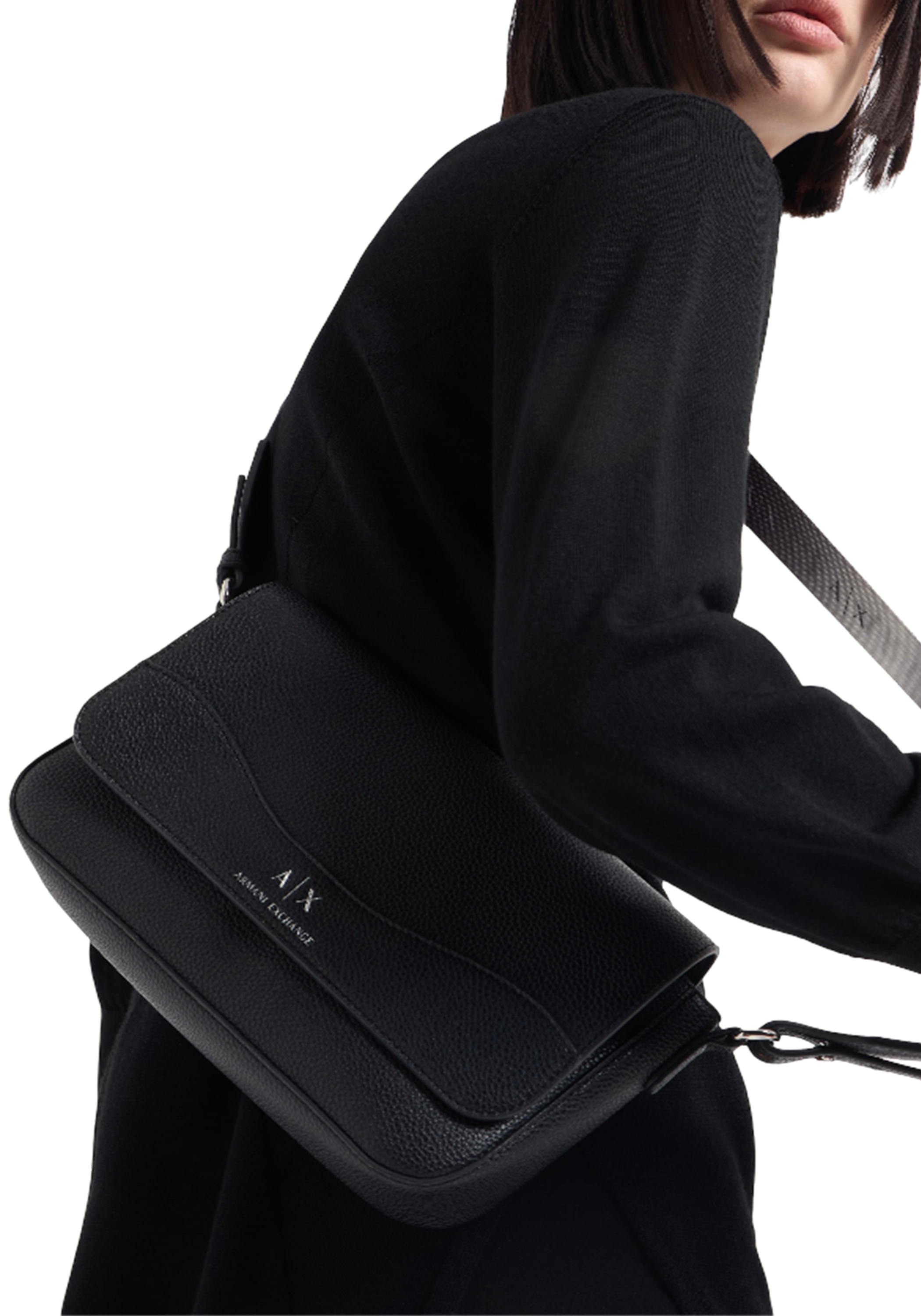 Messenger bag Donna Armani Exchange 942912CC783-00020 Nero 