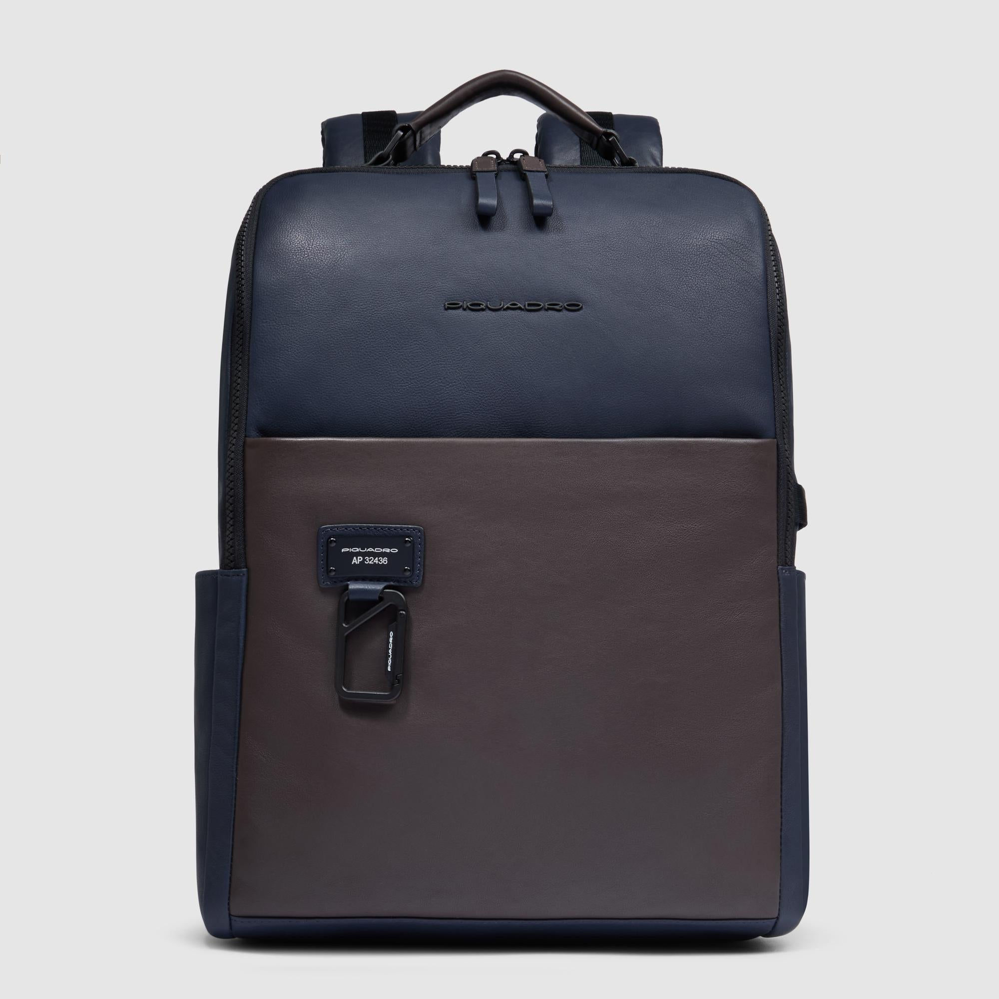 Rucksack PC und iPad Man Piquadro CA4818AP-BLUTM Mehrfarbig