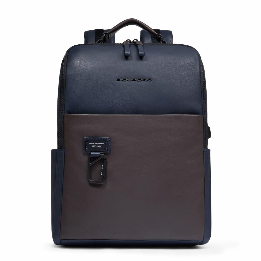 Rucksack PC und iPad Man Piquadro CA4818AP-BLUTM Mehrfarbig