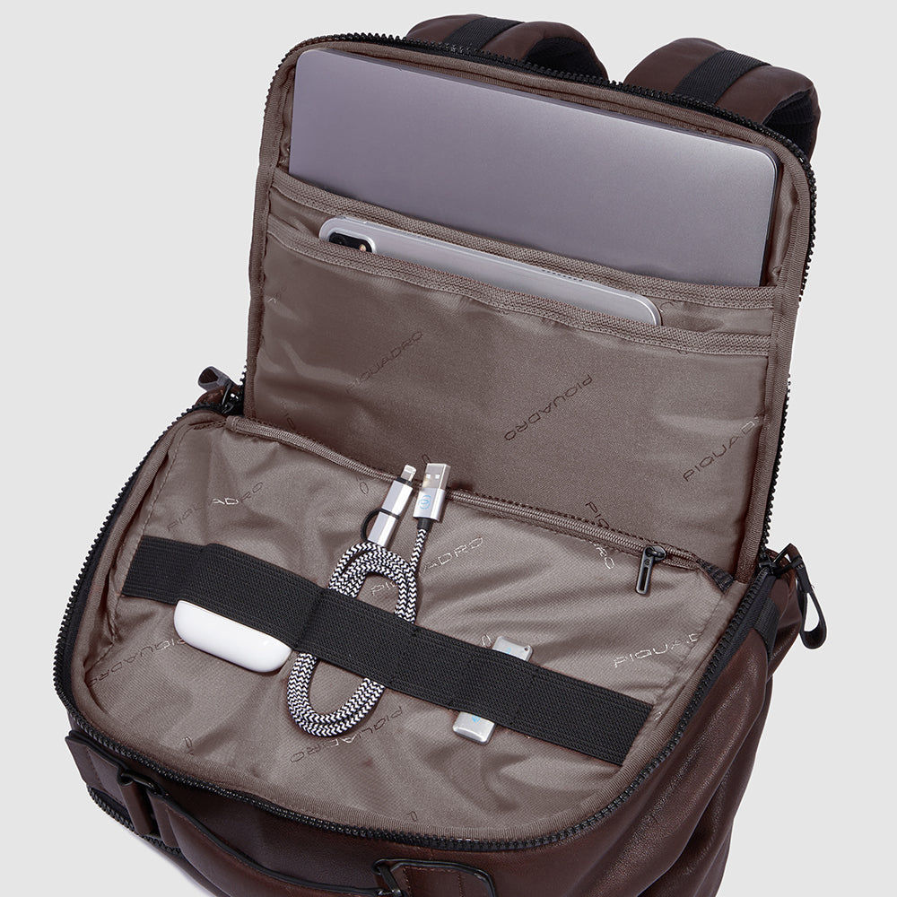 Rucksack PC und iPad Man Piquadro CA4818AP-BLUTM Mehrfarbig