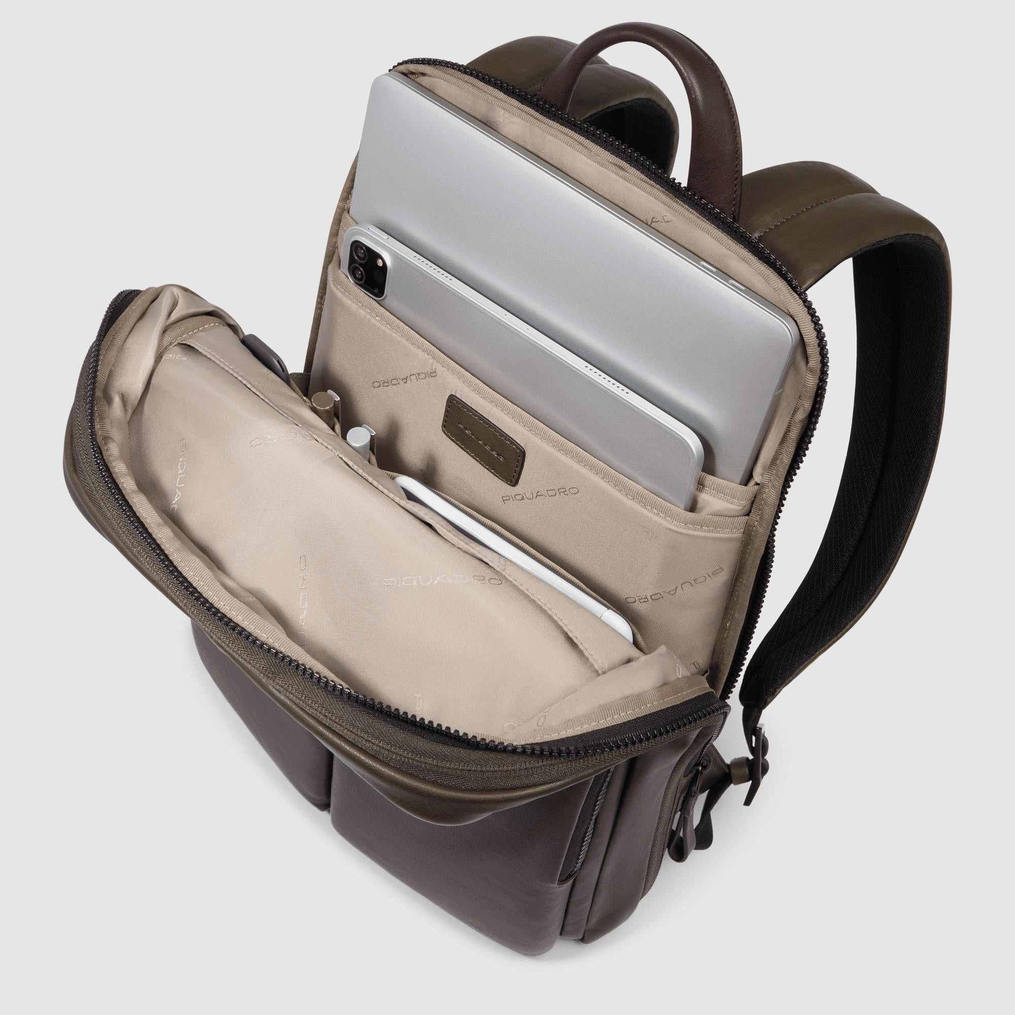 Slim Men's backpack Piquadro ca6311ap-vetm Multicolor
