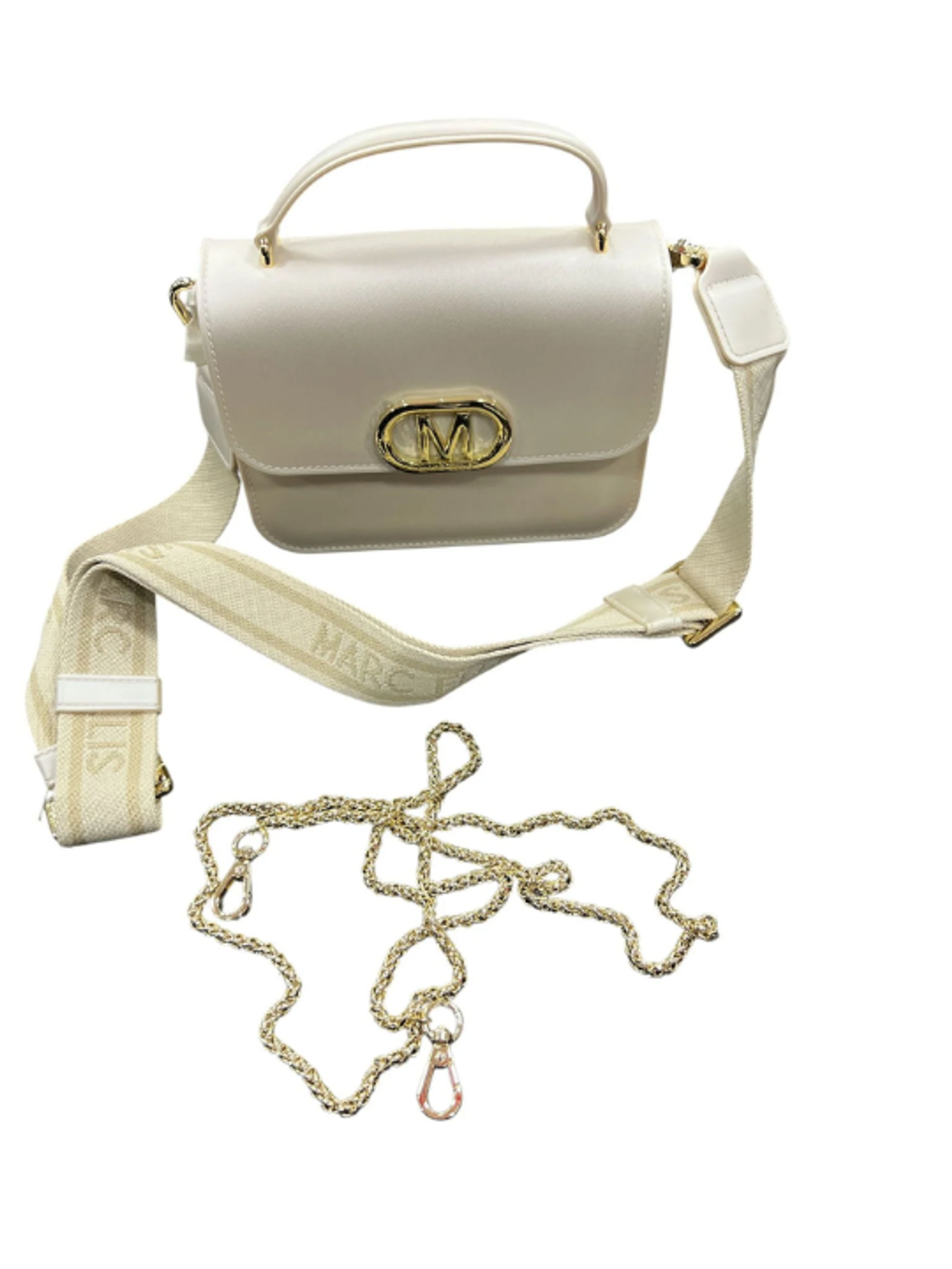 Women's Bag Marc Ellis FLAT-EAR-26-BLACK-LIGHTGOLD Multicolor