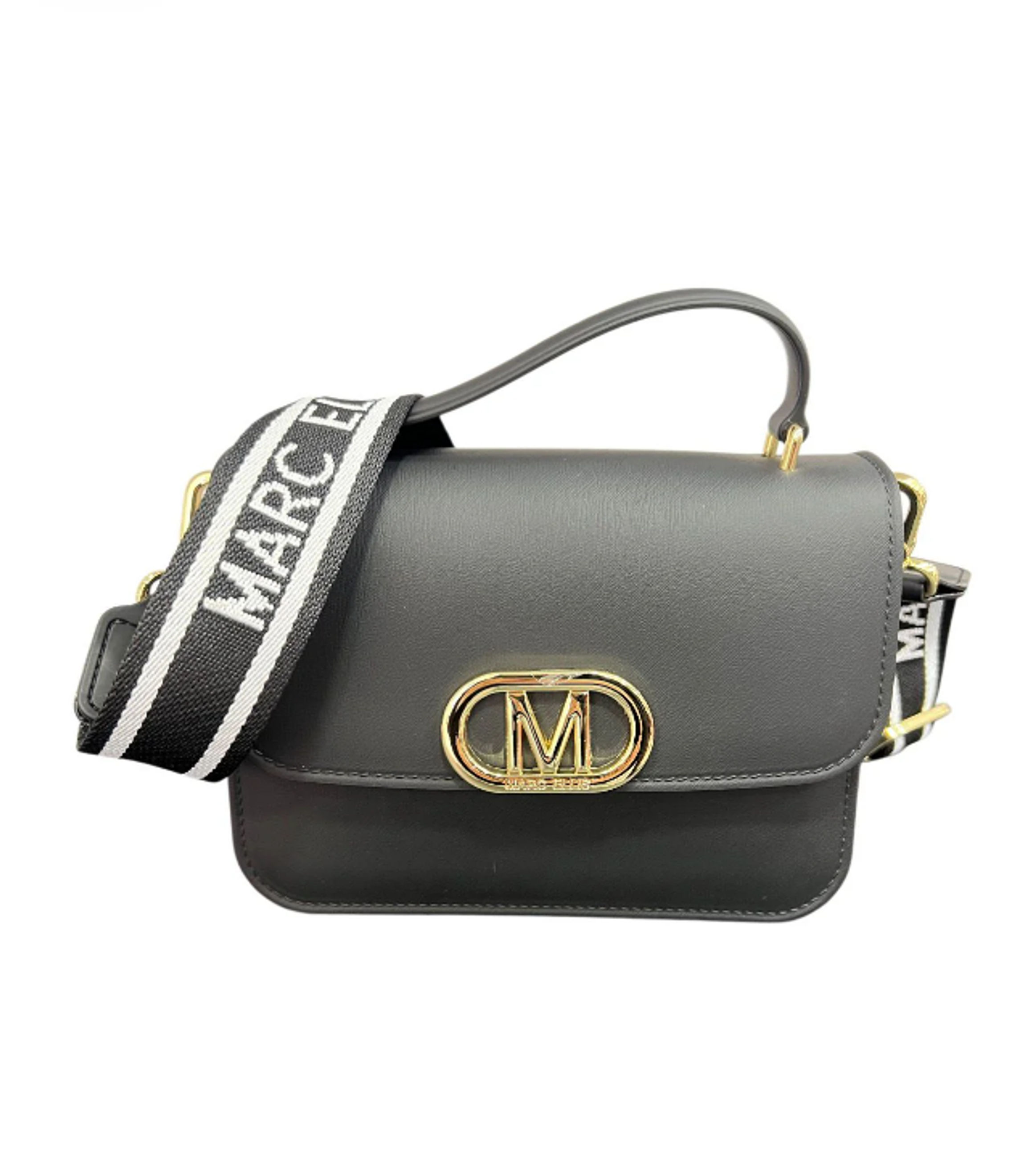 Women's Bag Marc Ellis FLAT-EAR-26-BLACK-LIGHTGOLD Multicolor