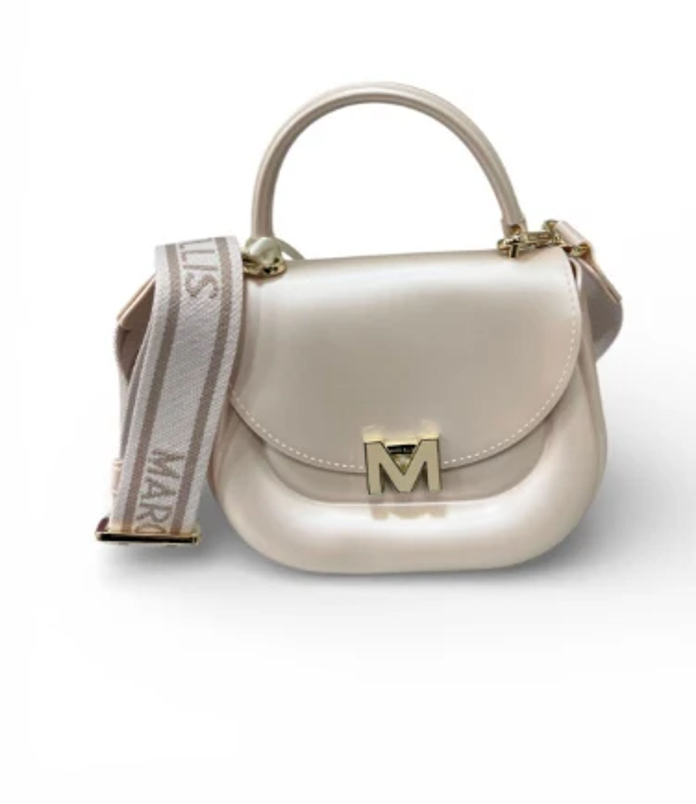 Women's Bag Marc Ellis FLAT-JELLY-26-MOKAMOUSSE-LIGHTGOLD Multicolor