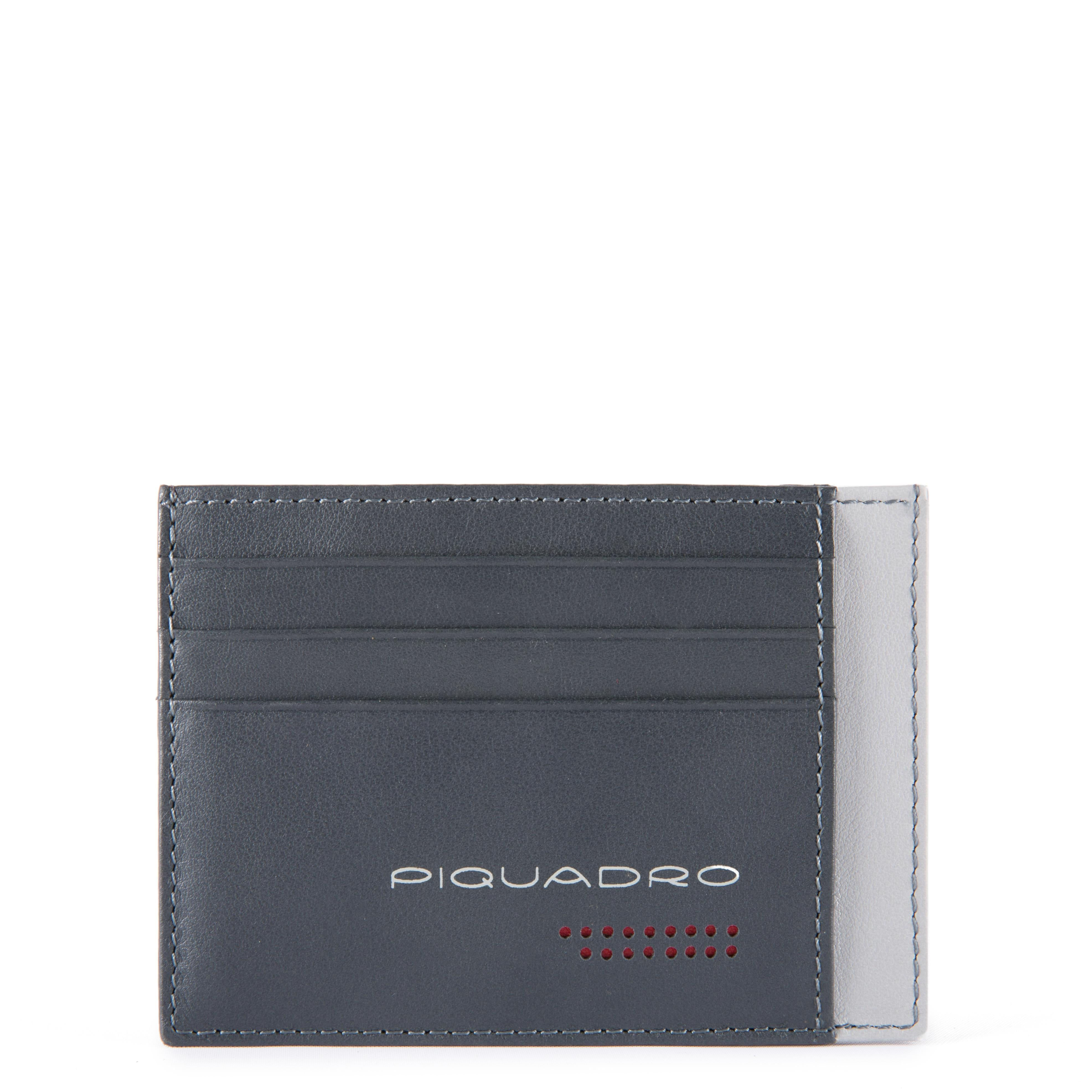 Portacarte Uomo piquadro PP2762UB00R-GRN Grigio 