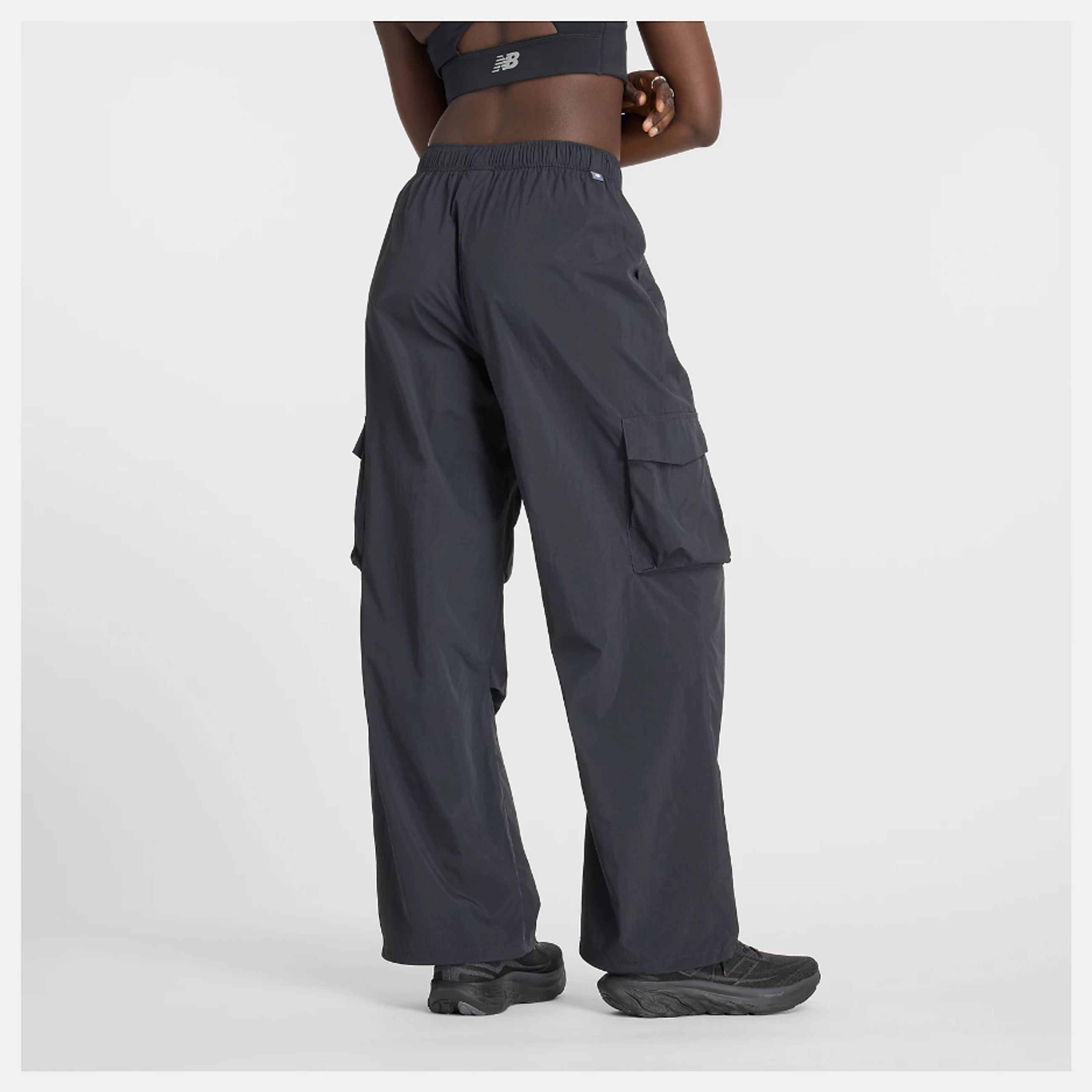 Pantalone Cargo Donna new balance wp43534bk Nero 