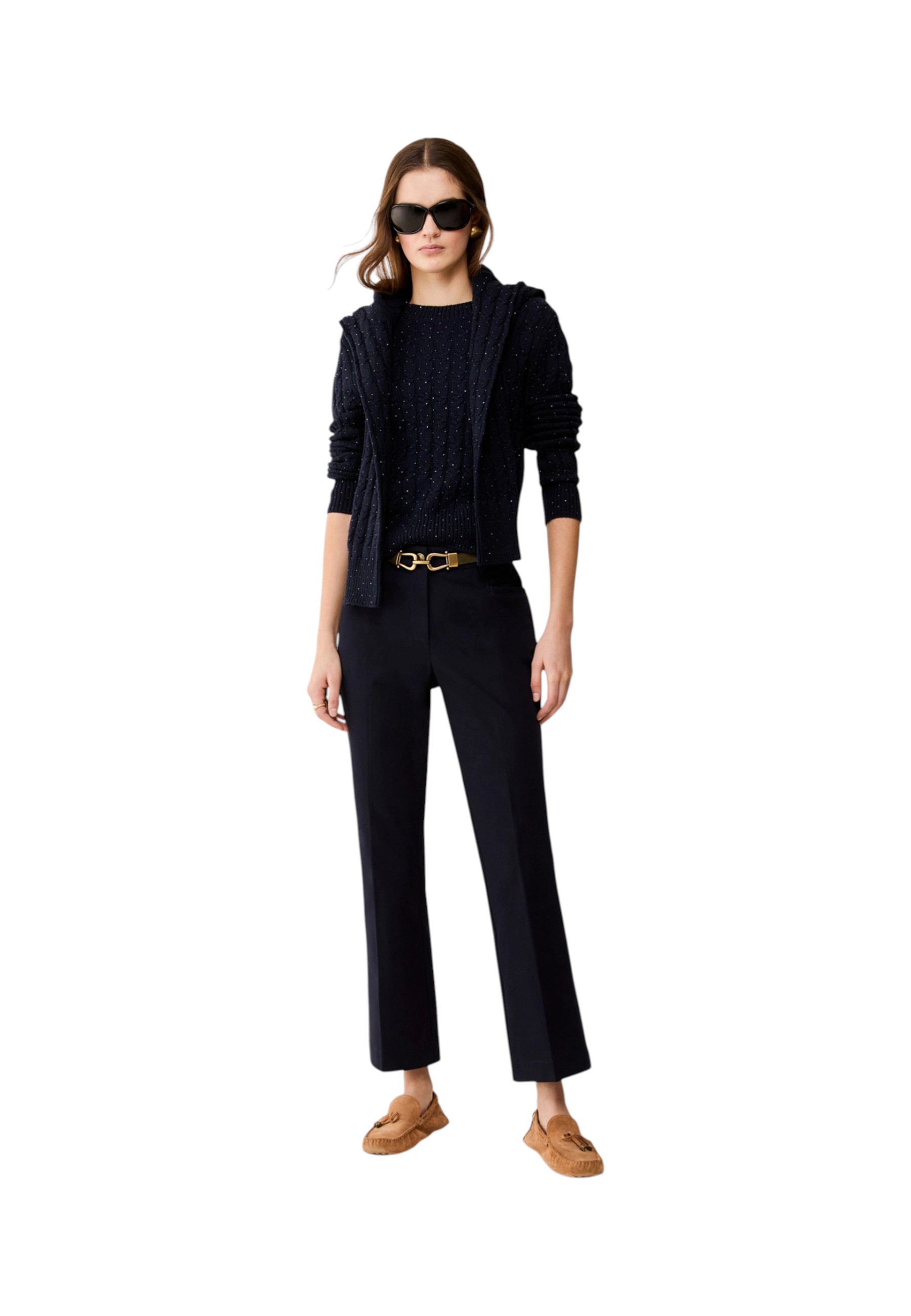 Pantalone Donna Penny Black 2611131043200-006 FLARE 