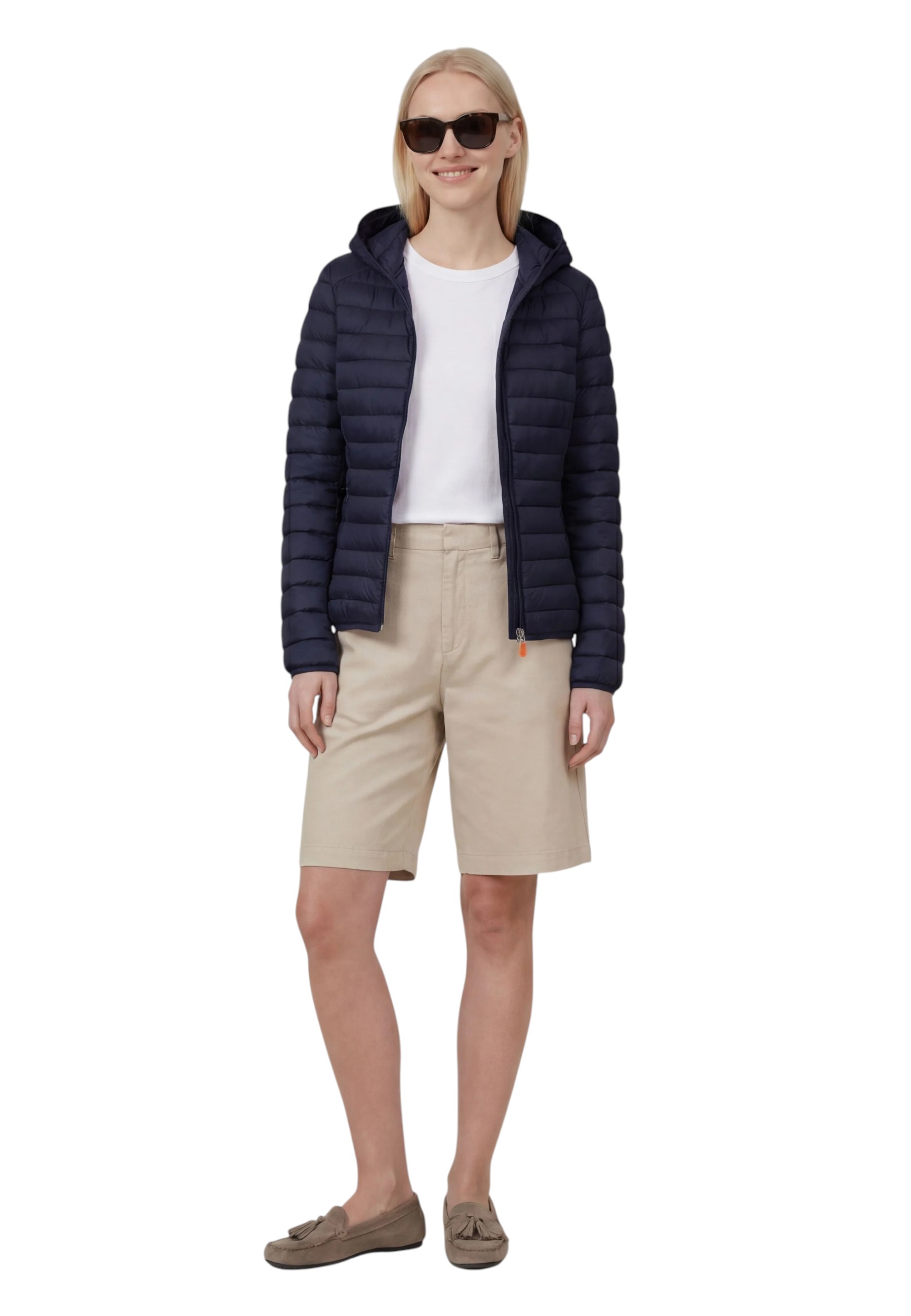 Piumino Donna SAVE THE DUCK d33620w-blu Daisy 