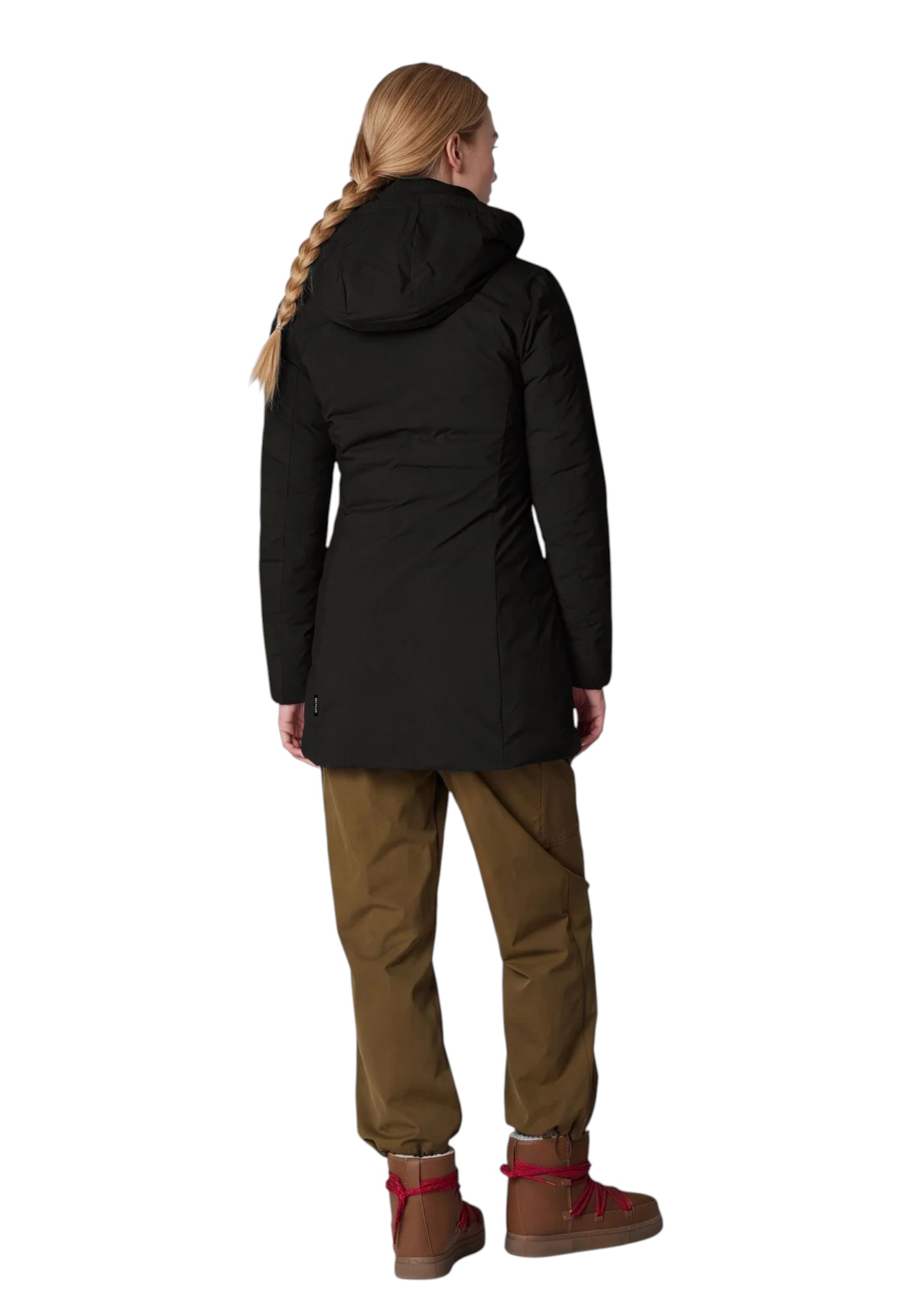 Down jacket 3/4 Woman Save The Duck d40060w-ne Rachel.
