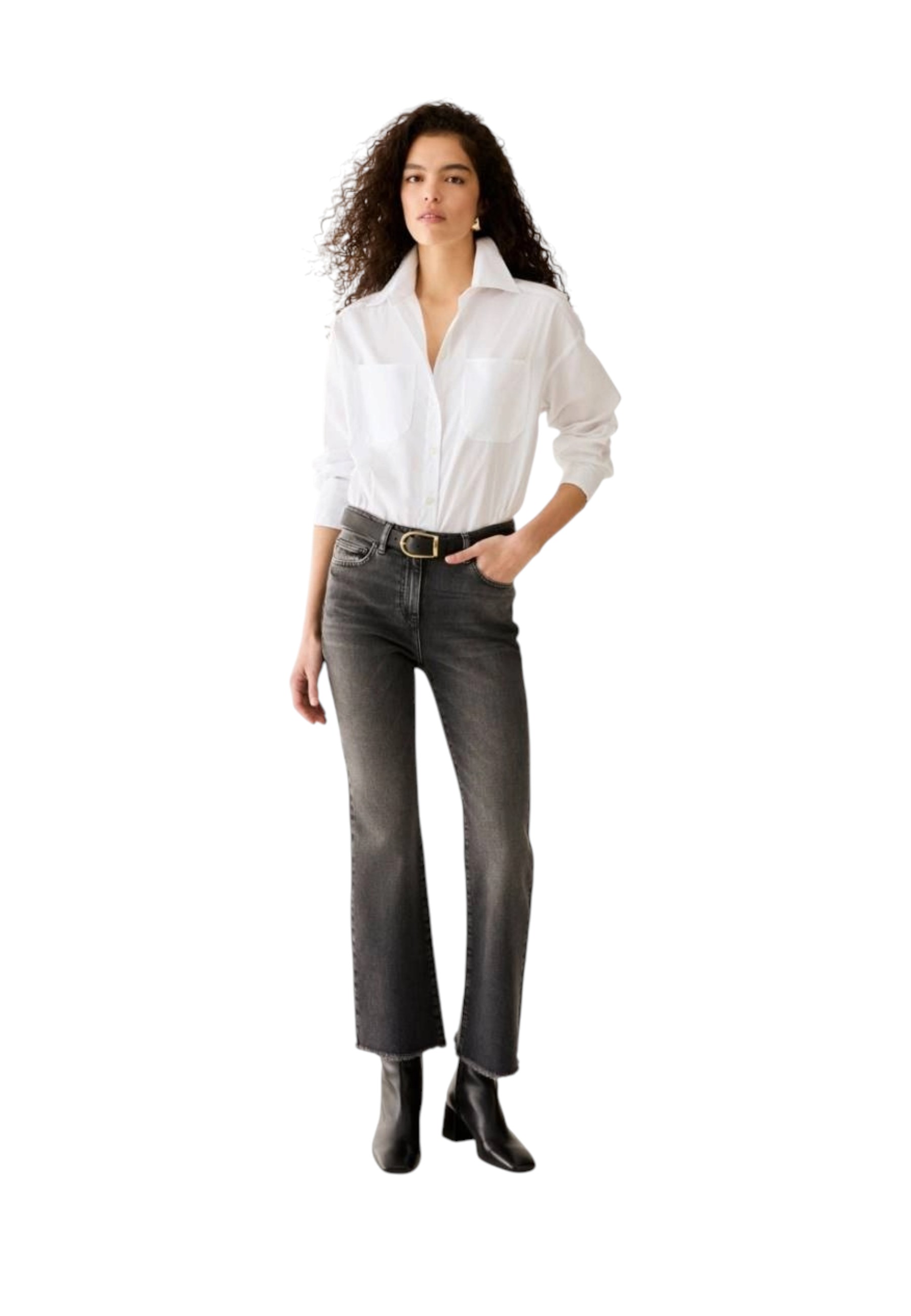 Women's Denim Pants Penny Black pbbminiflare-003