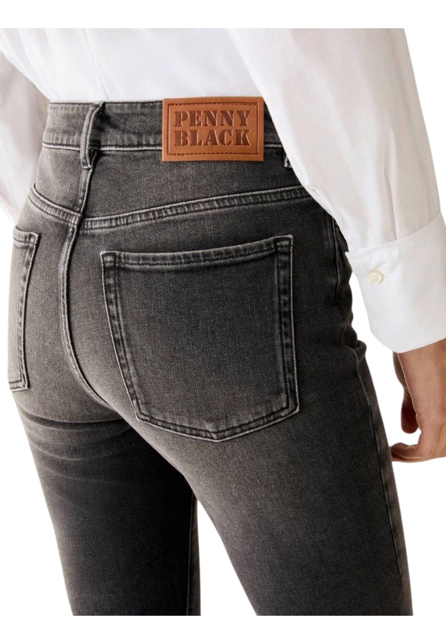 Women's Denim Pants Penny Black pbbminiflare-003