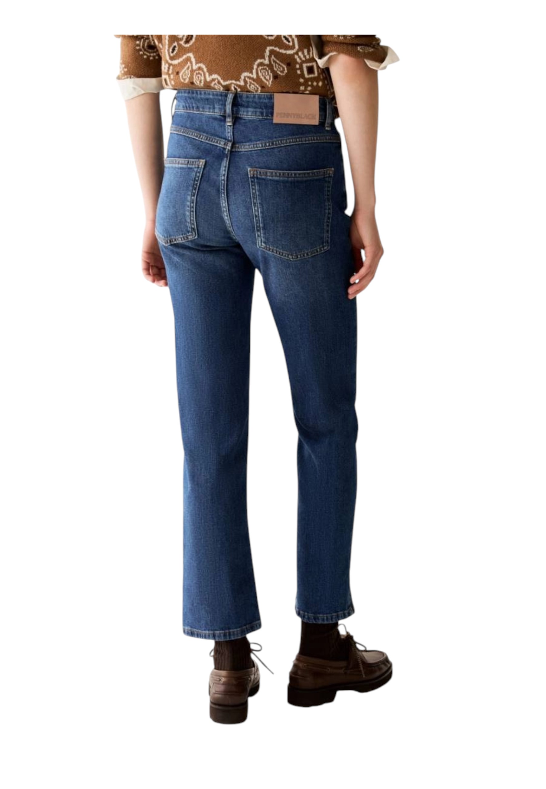 Pantalone Denim Donna Penny Black pbbregular-002 