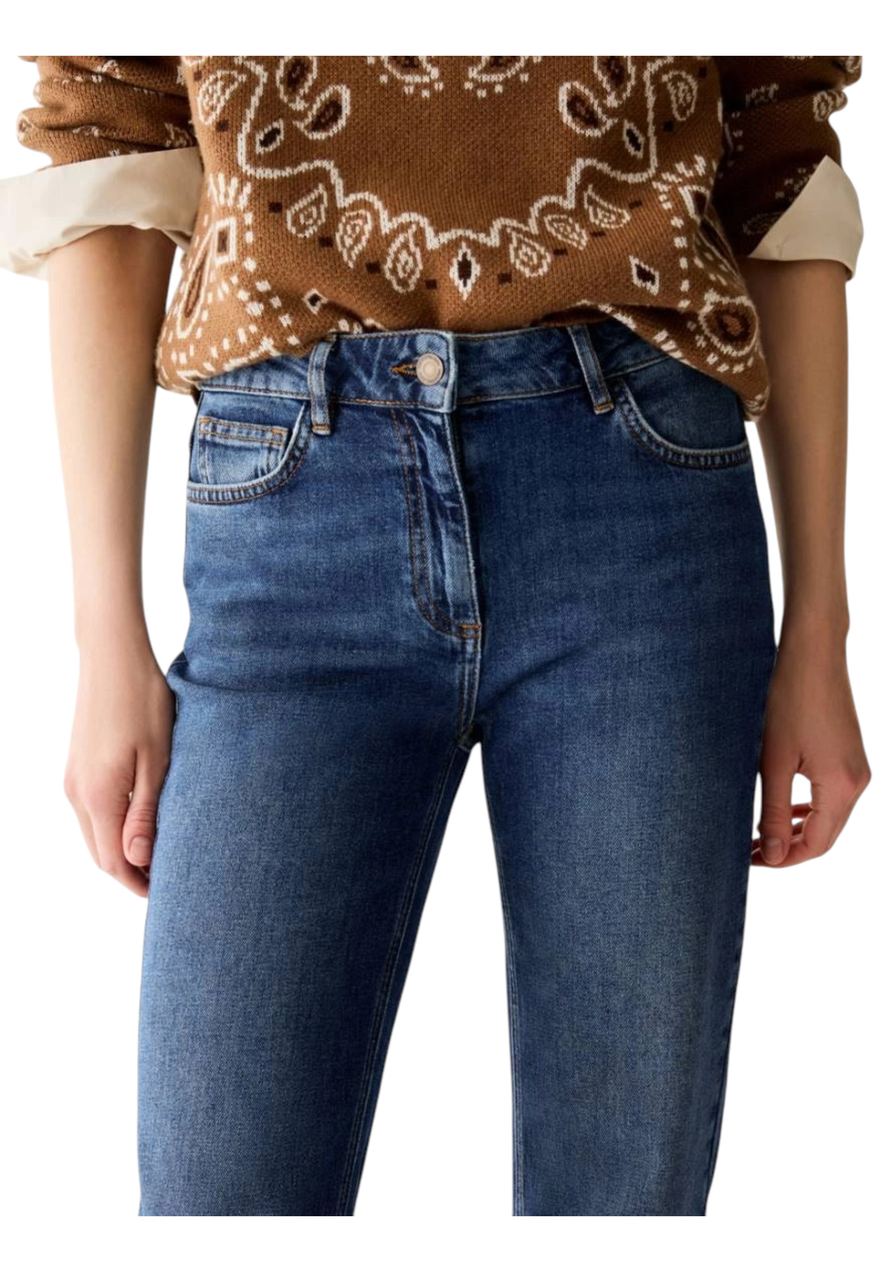 Pantalone Denim Donna Penny Black pbbregular-002 