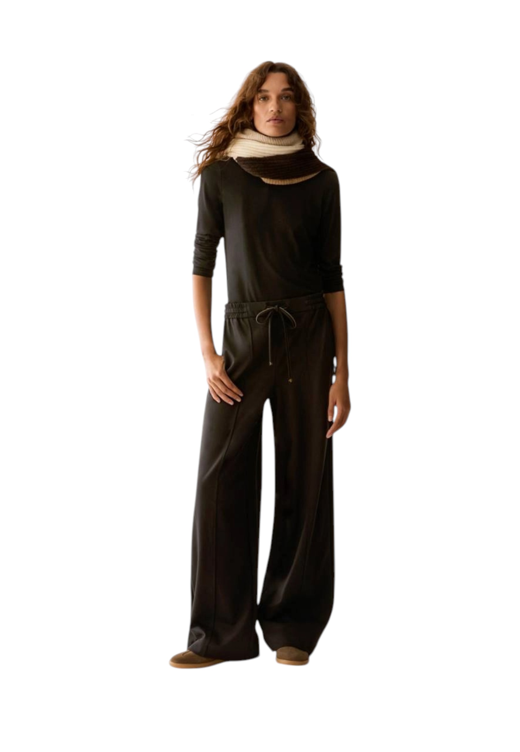 Pantalone In Jersey Donna Penny Black pbjballo-004 