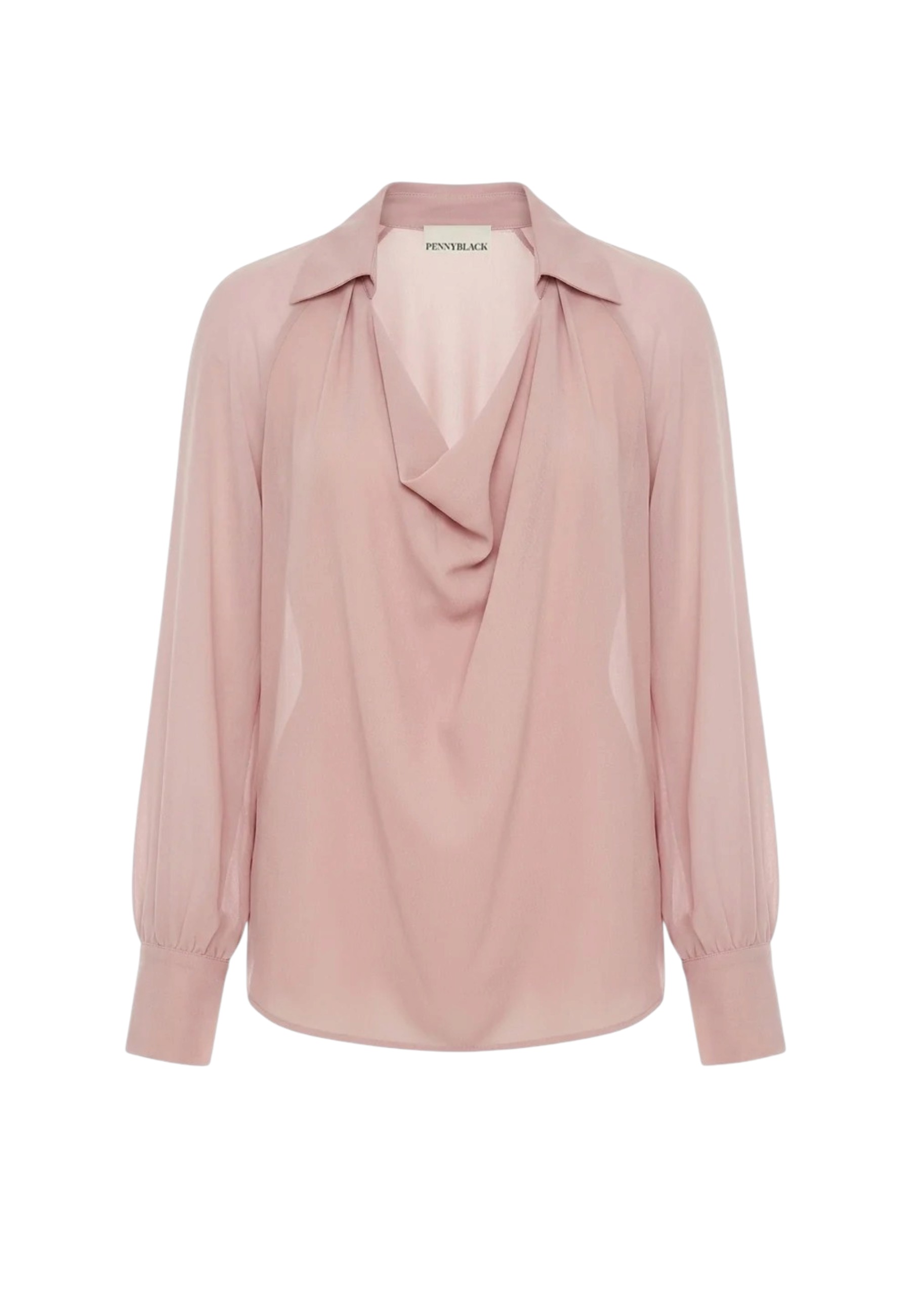 Blue Woman Penny Black pbpgirante-004 Shaber neck