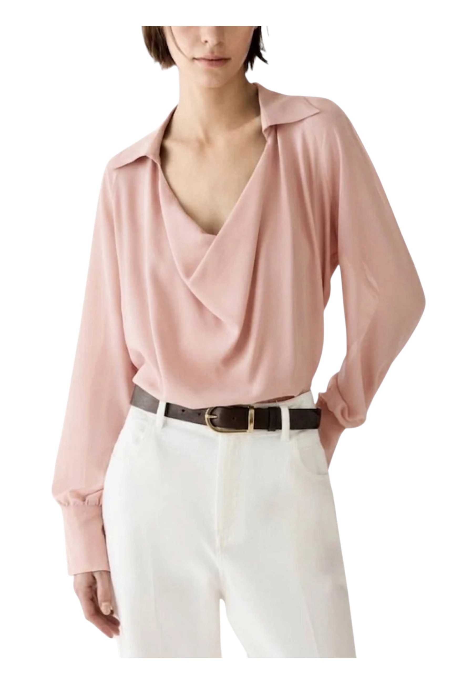 Blue Woman Penny Black pbpgirante-004 Shaber neck