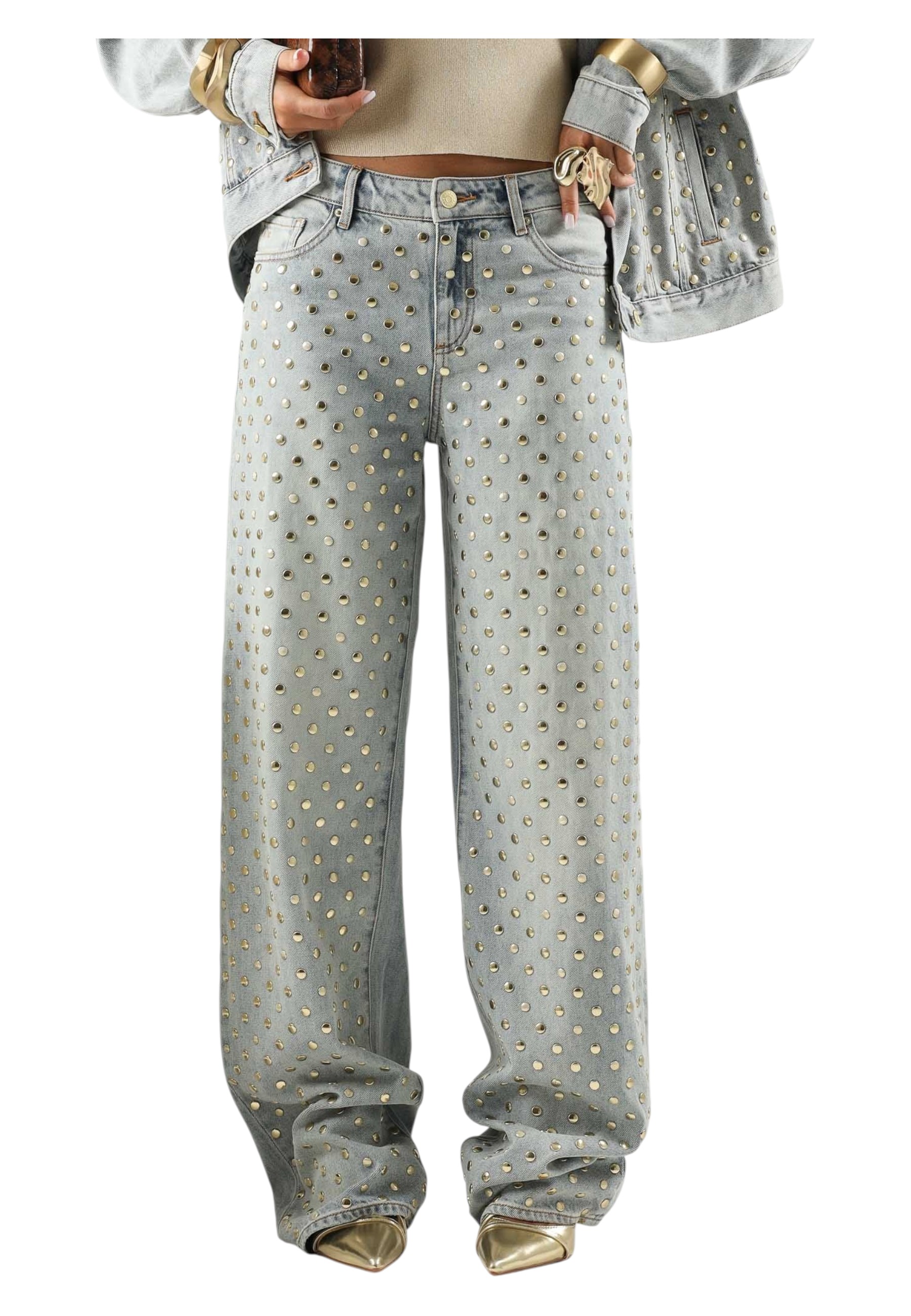 Jeans Donna AX-Armani xw000056af25775 borchie 