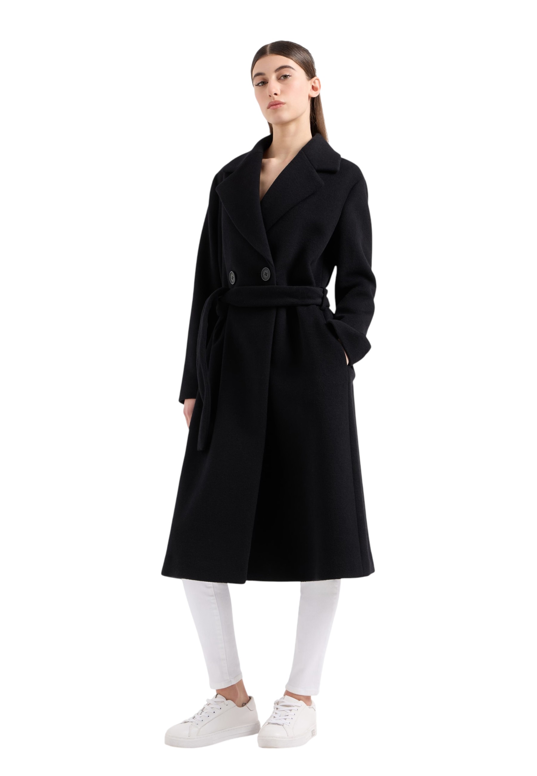 CAPPOTTO Donna AX-Armani xw002447-ne OVER 