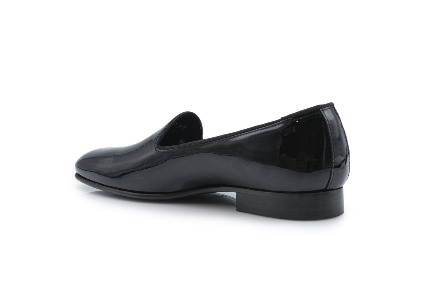 Carlo Pignatelli - Pantofola Vernice 8507 RUGAN NER