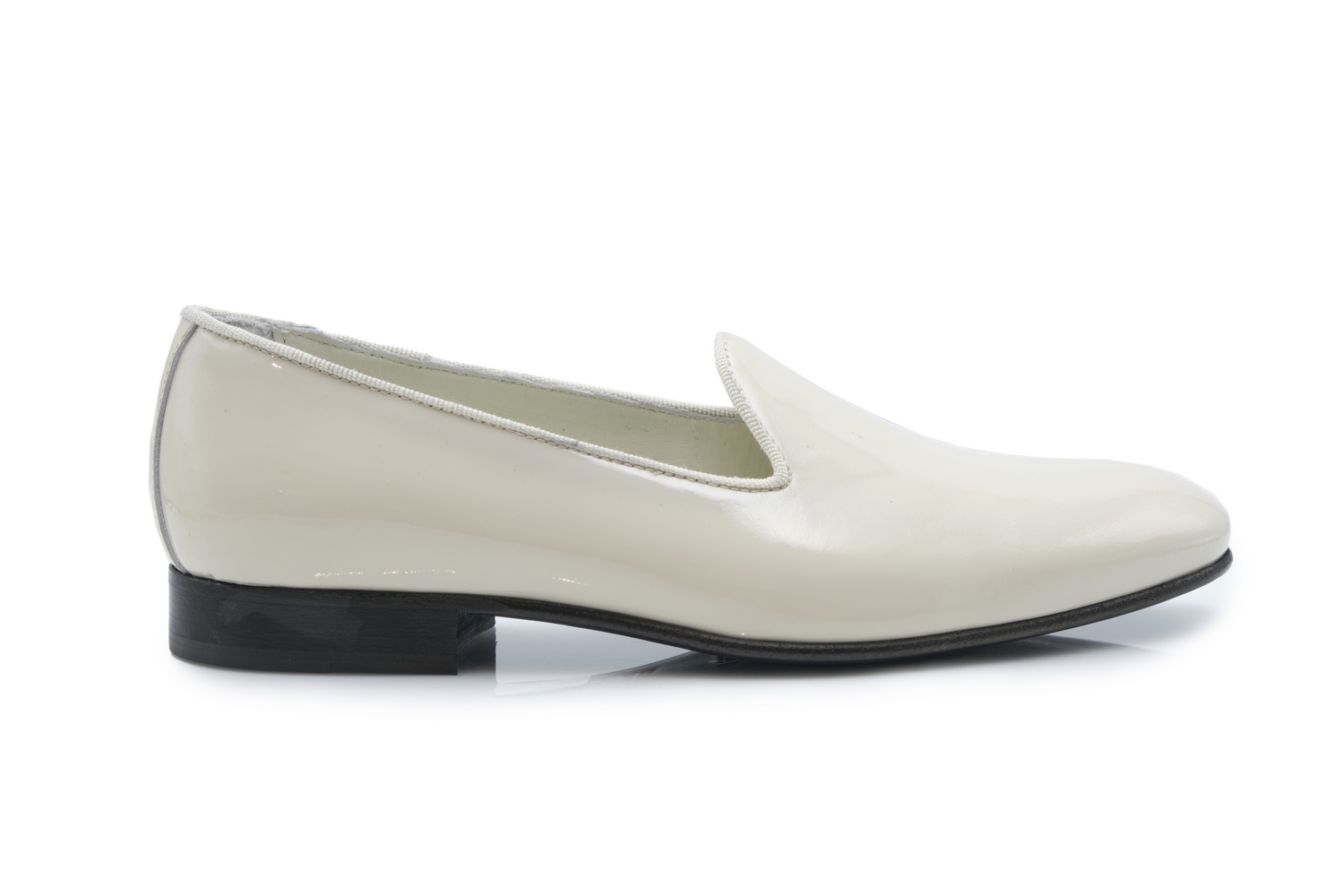 Carlo Pignatelli - Pantofola Vernice 8507 RUGAN AVORIO