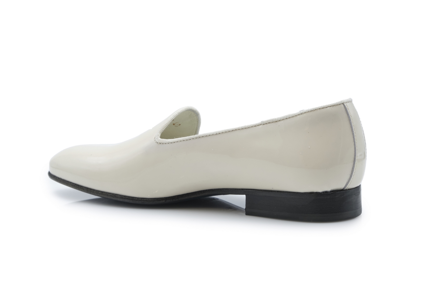 Carlo Pignatelli - Pantofola Vernice 8507 RUGAN AVORIO