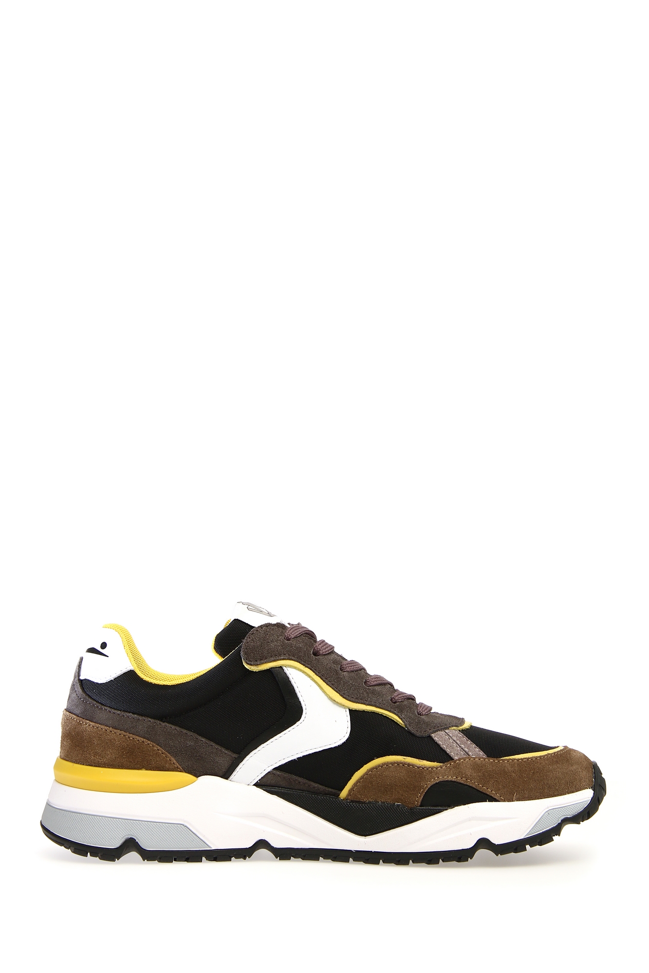 Voile Blanche - Khilian Suede/calf/fabric Black/Gree/Fango 0012017956 03 1D33