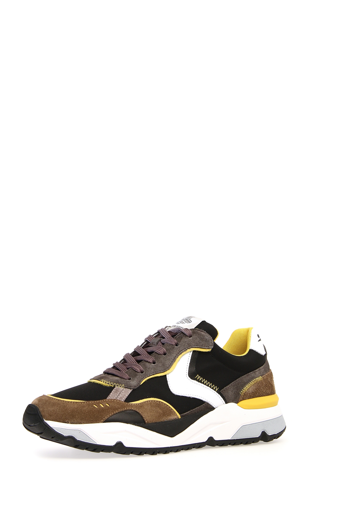 Voile Blanche - Khilian Suede/calf/fabric Black/Gree/Fango 0012017956 03 1D33