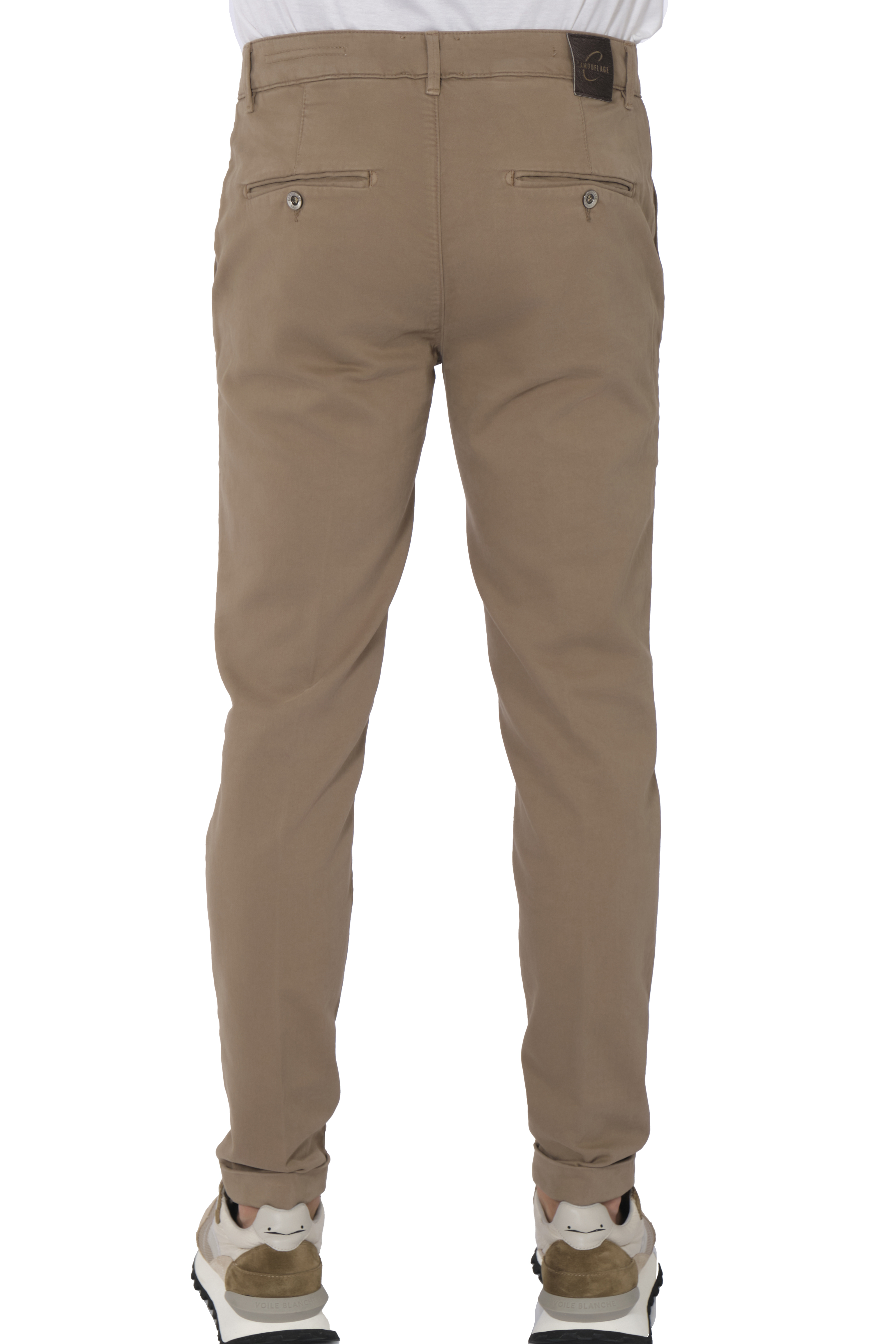 Men's trousers Camouflage CHINOS SAND T153 734