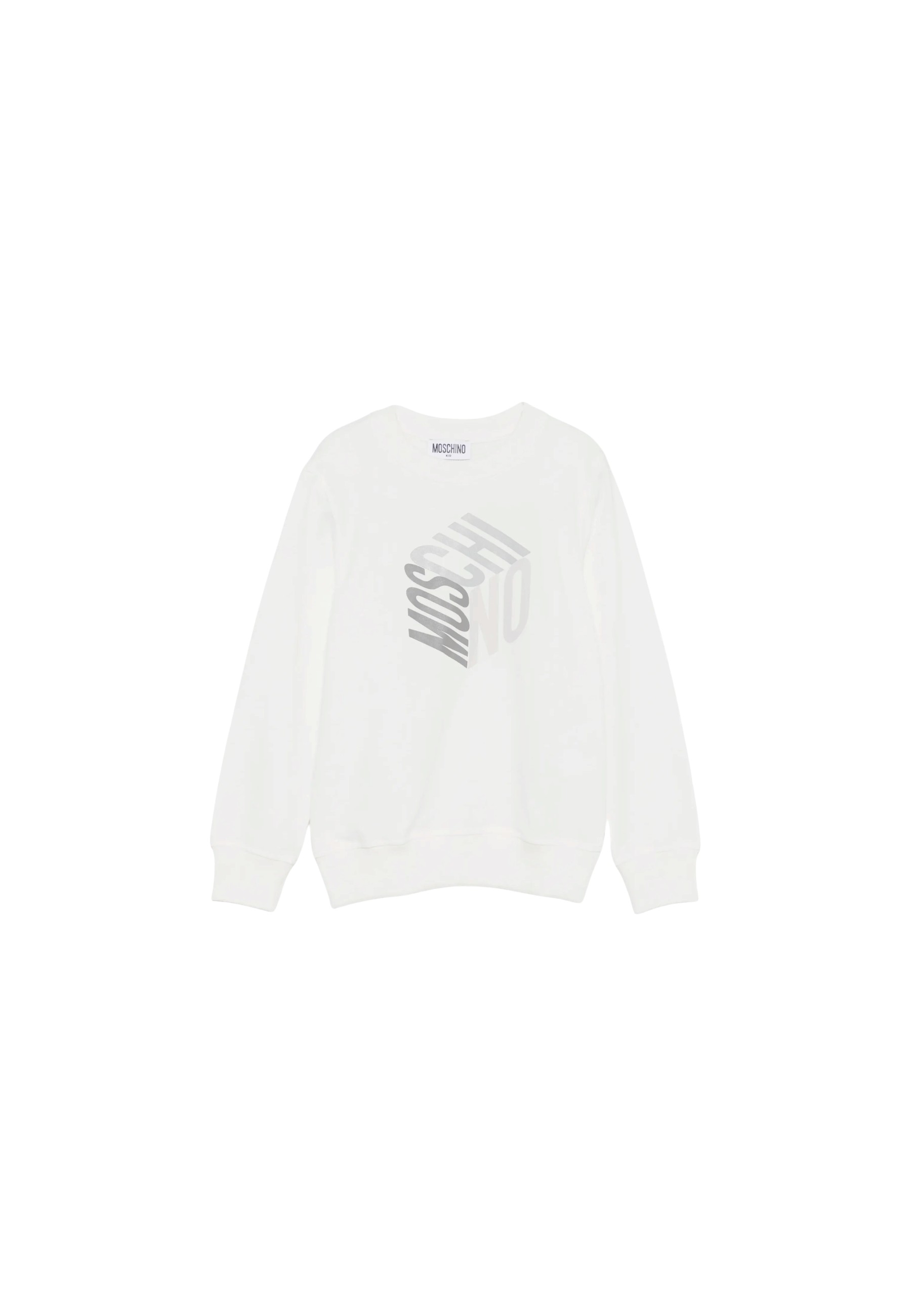 Bébé sweat-shirt unisexe Moschino HUF0A2_BIANCO