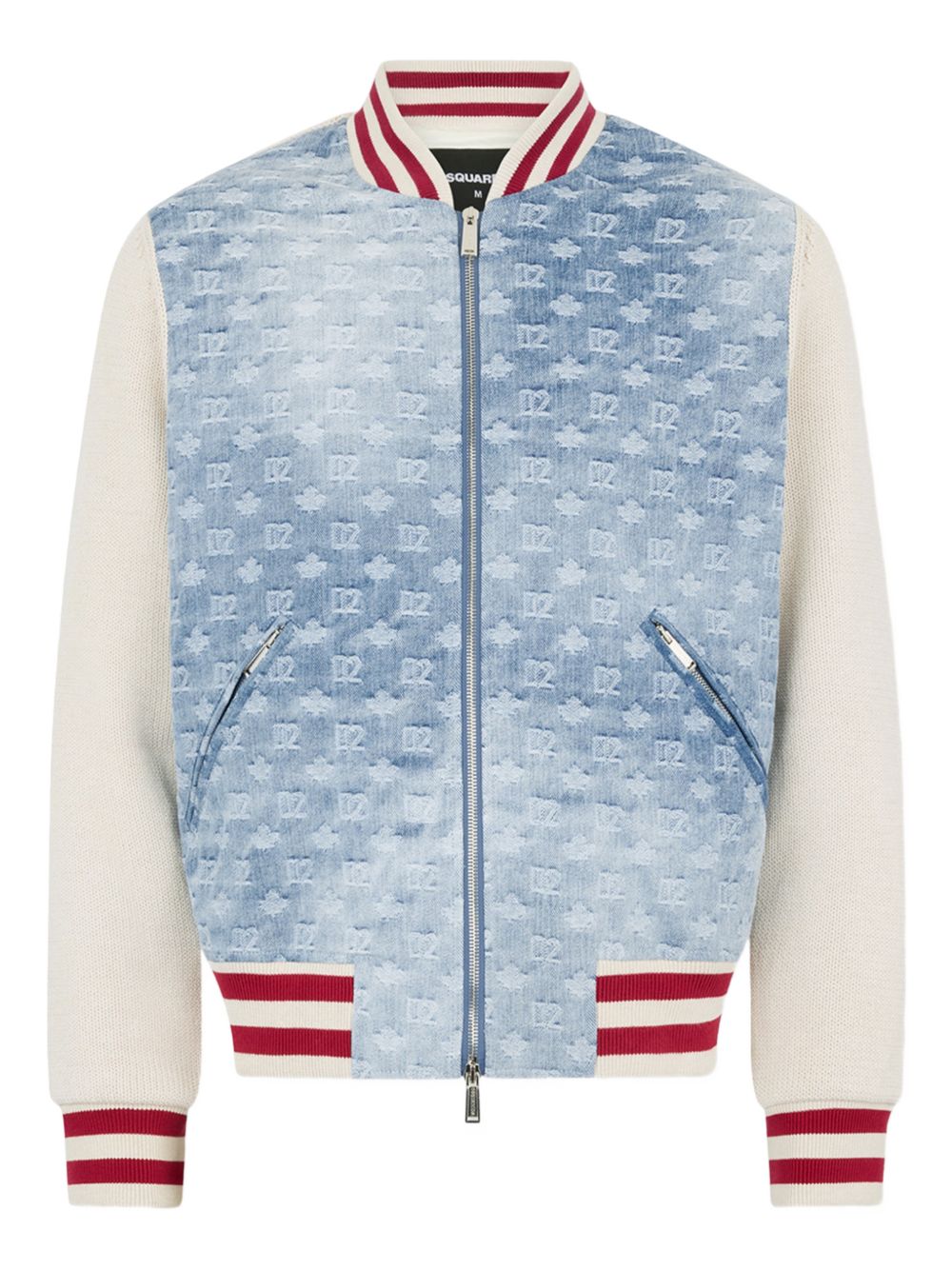 Dsquared2 men's blue vest logo monogram