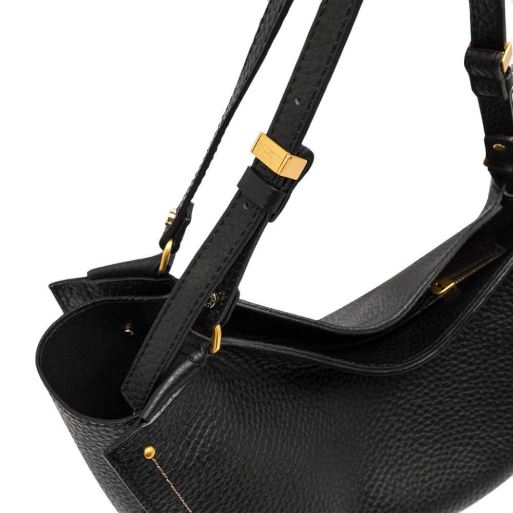 Gianni Chiarini Bloom Women's Black Leather Bag