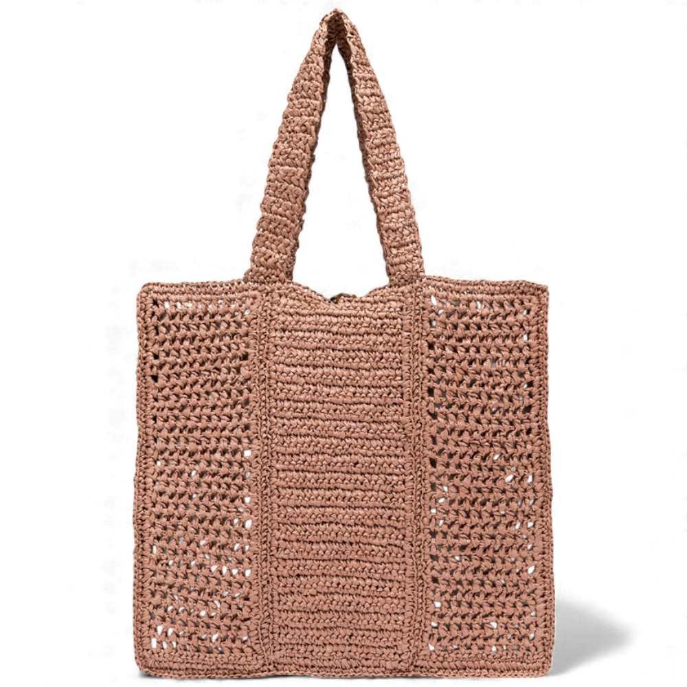 Gianni Chiarini Damen Nefeli Tasche Blush Stoff und Synthetisch