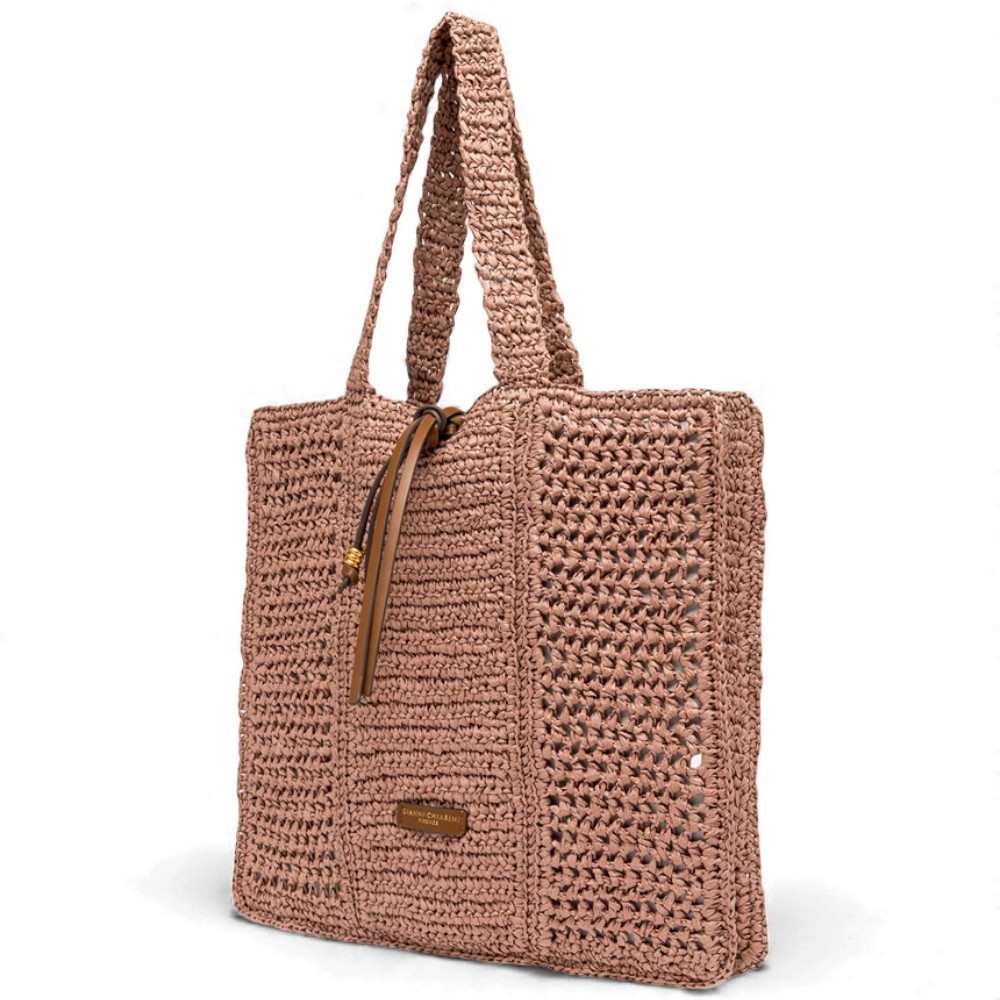Gianni Chiarini Damen Nefeli Tasche Blush Stoff und Synthetisch