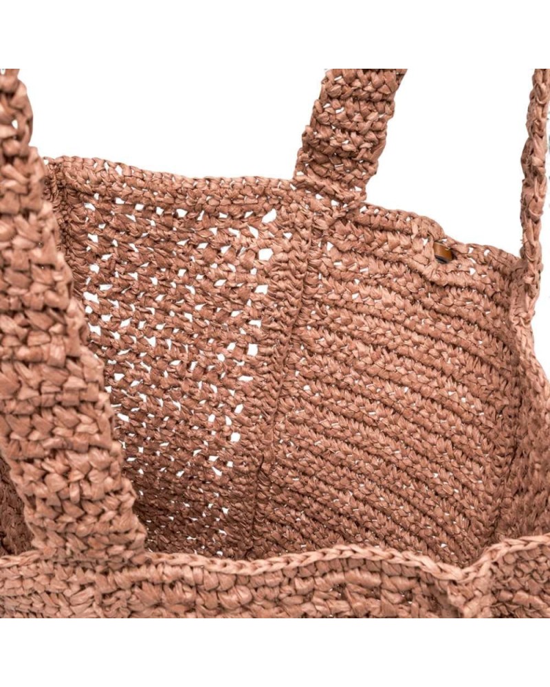 Gianni Chiarini Damen Nefeli Tasche Blush Stoff und Synthetisch