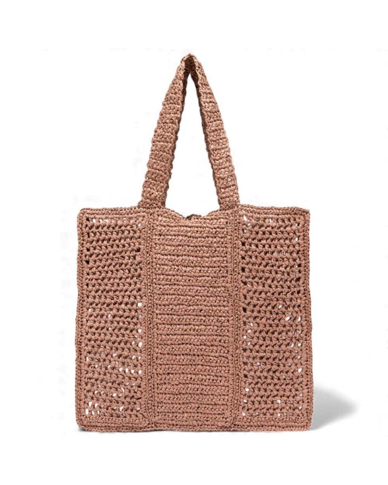 Gianni Chiarini Damen Nefeli Tasche Blush Stoff und Synthetisch