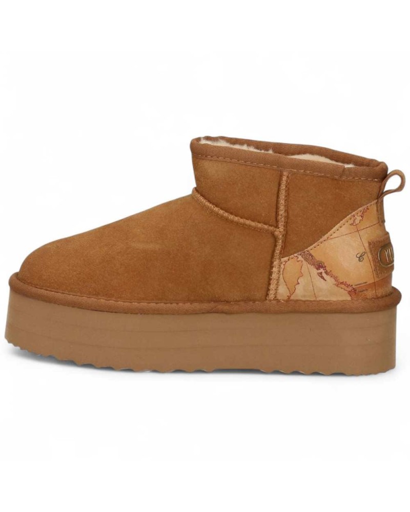 Alviero Martini 1a clase Mujer mitad bota Geo Botas Brown 38 - 1262-417B-0010-38
