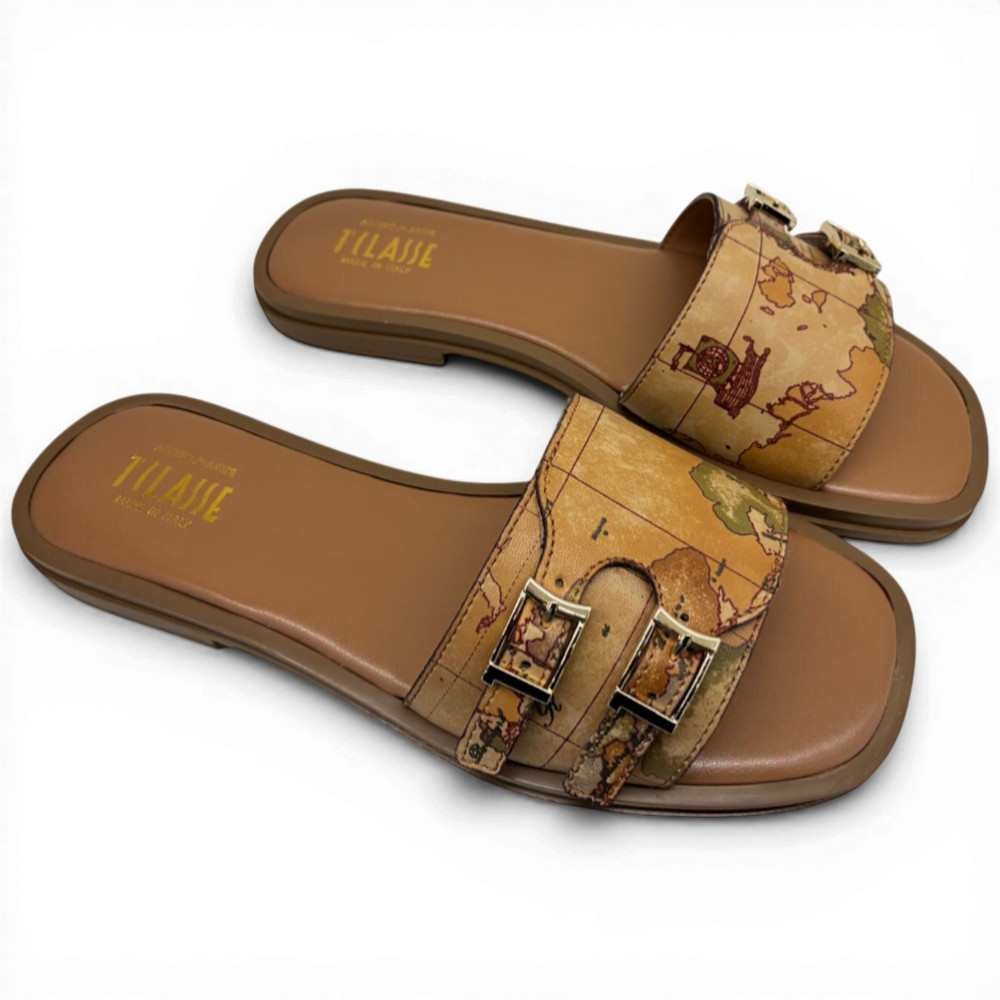 Alviero Martini 1 Classe Zapatilla Geo Classic Natural Mujer Talla 37