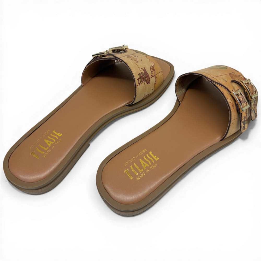 Alviero Martini 1 Classe Zapatilla Geo Classic Natural Mujer Talla 37
