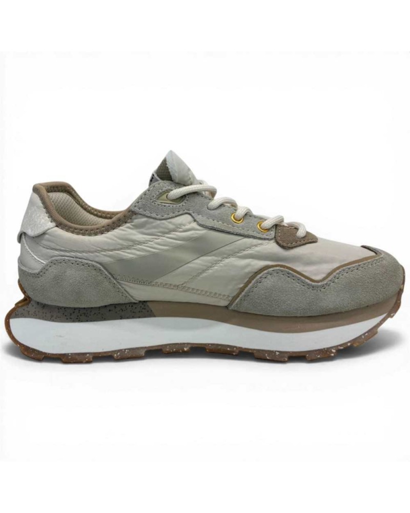 Alviero Martini 1 Classe Geo Classic Woman Sand in Fabric and Leather Size 35