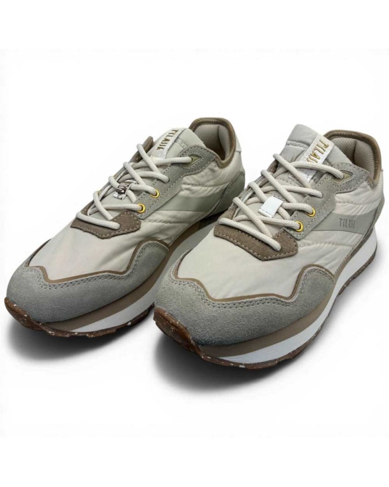 Alviero Martini 1 Classe Geo Classic Woman Sand in Fabric and Leather Size 35