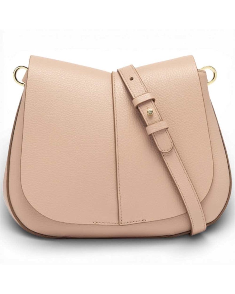 Gianni Chiarini Helena Round Women Pink Leather Salt Bag