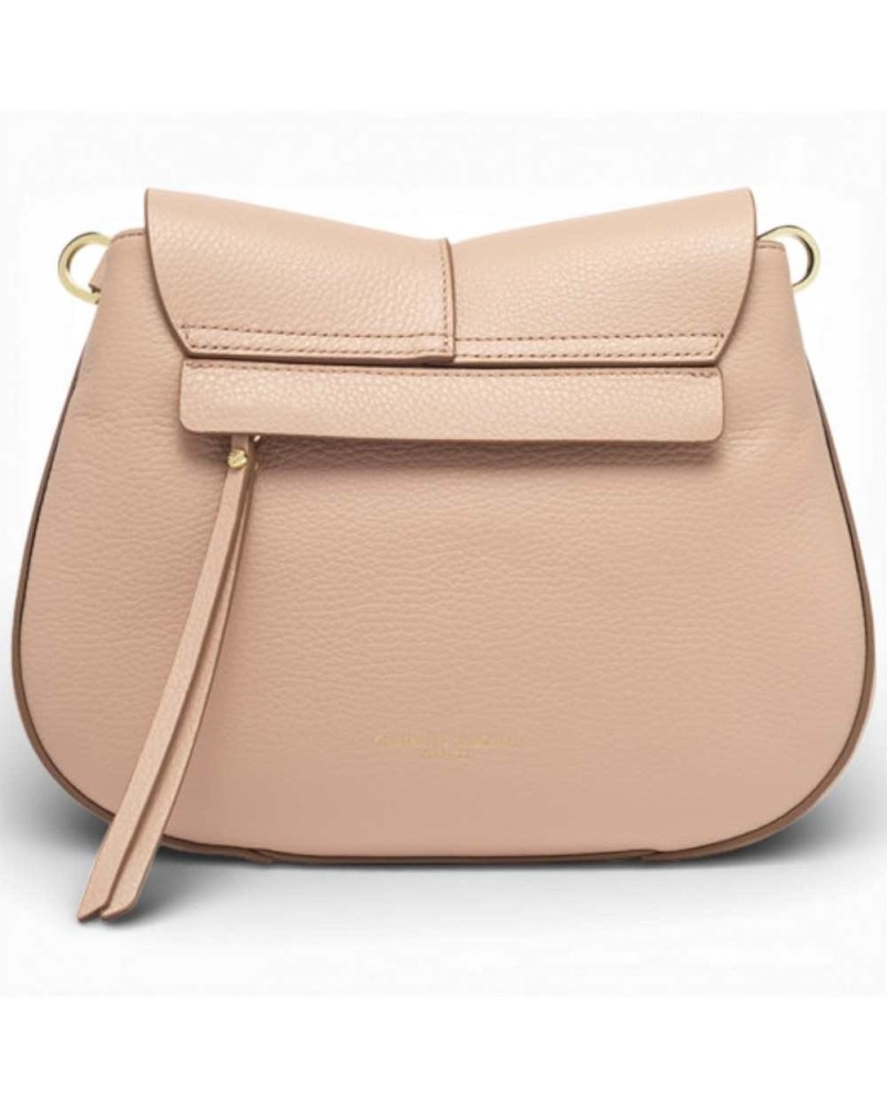 Gianni Chiarini Helena Round Women Pink Leather Salt Bag
