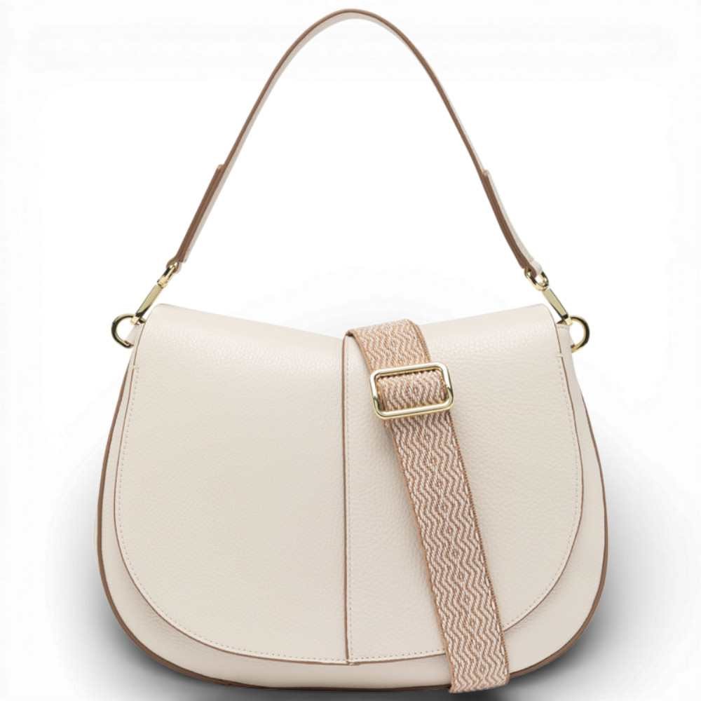 Gianni Chiarini Helena Runde Damen Marmor Leder Tasche